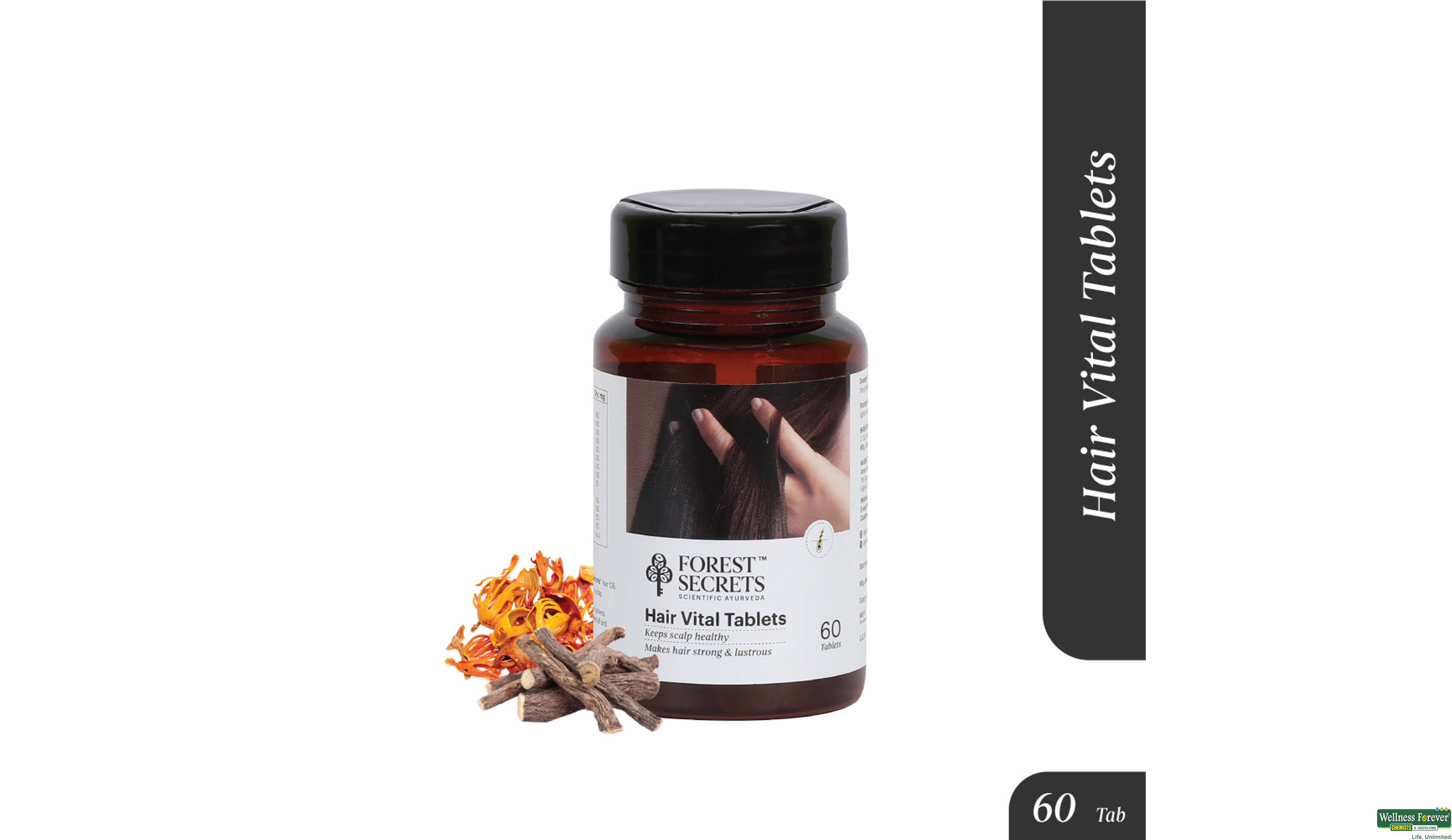 FORESTSECRETS HAIR VITAL 60TAB- 1, 60TAB, null