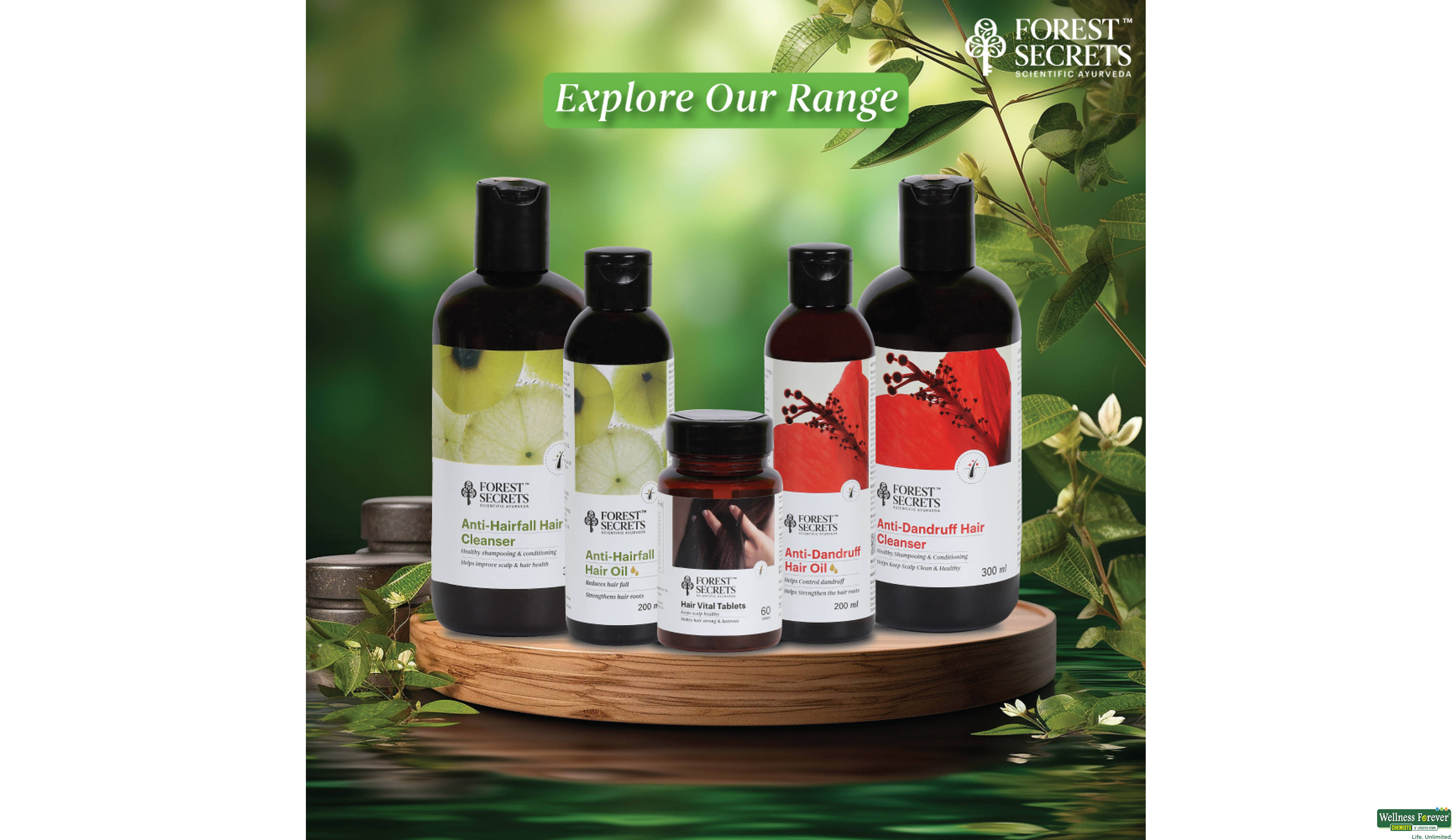 FORESTSECRETS HAIR VITAL 60TAB- 5, 60TAB, null