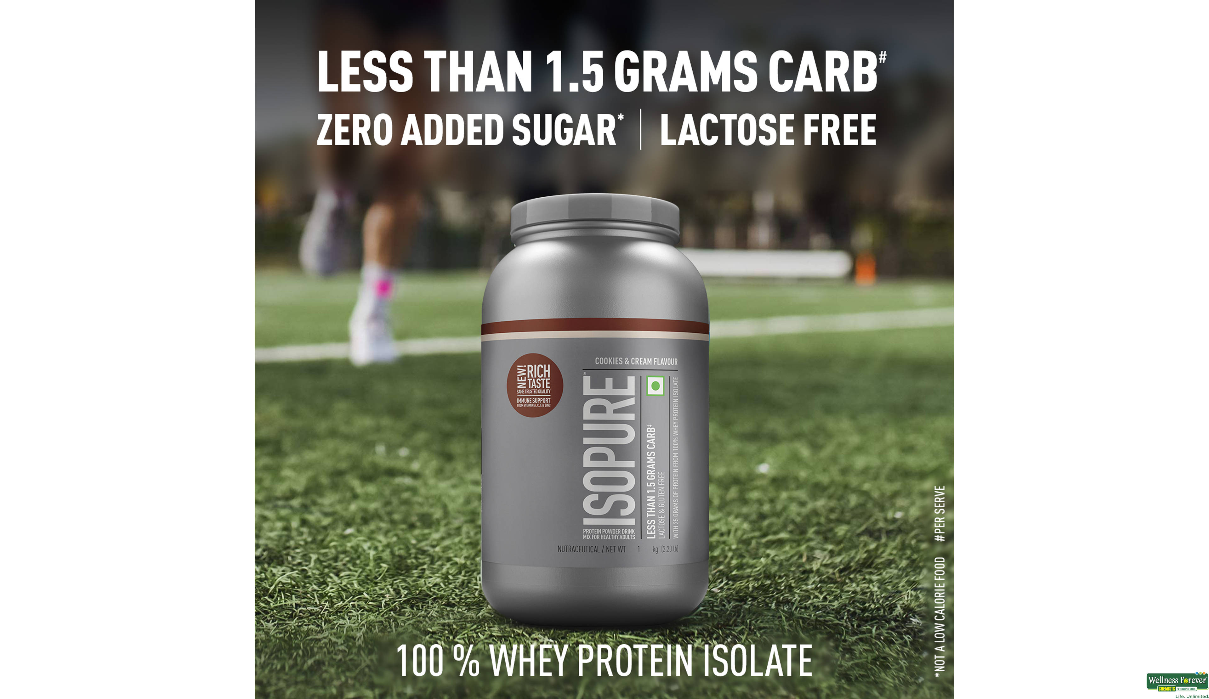 ISOPURE PWDR LOW CARB COOKIE&CREAM 1KG- 9, 1KG, null