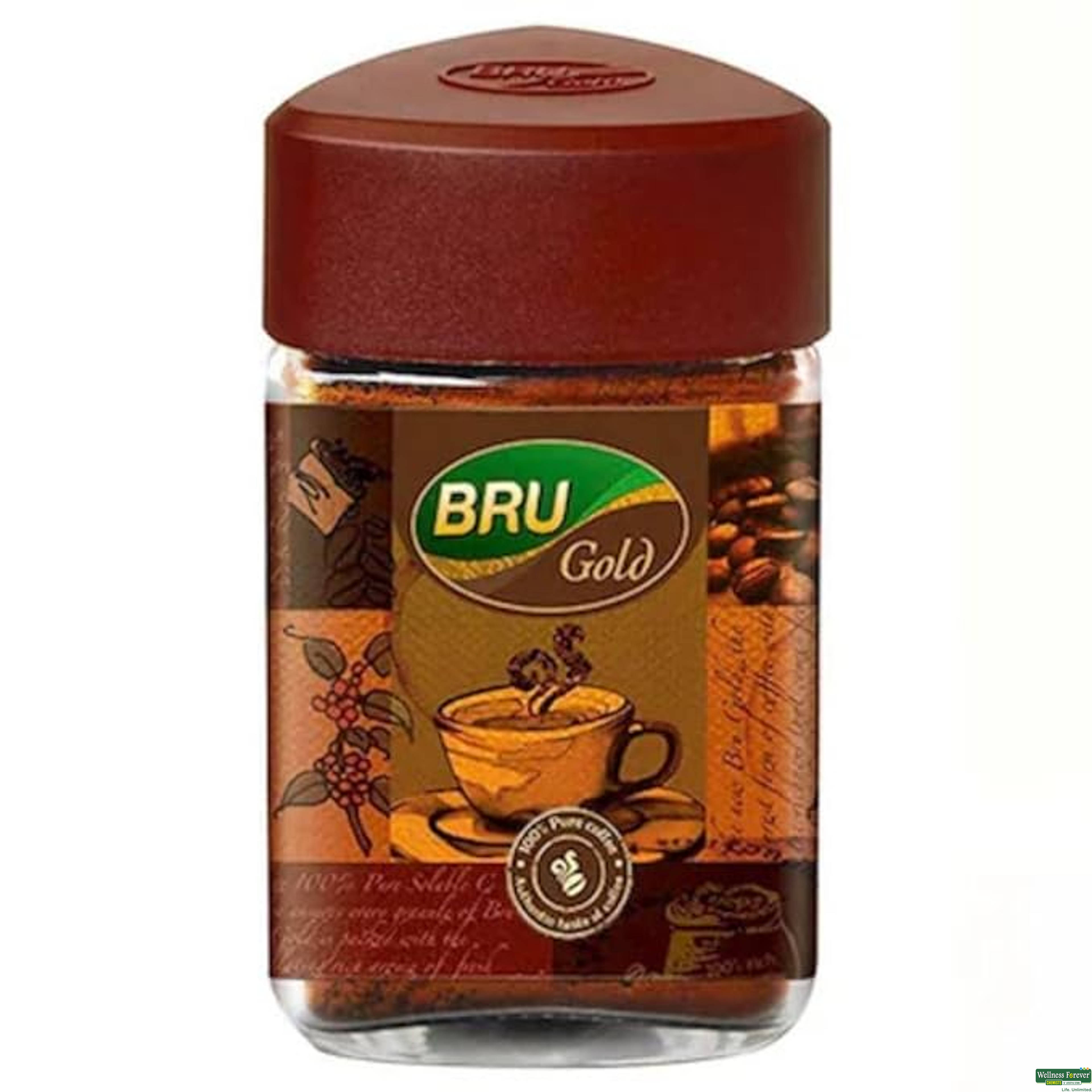 BRU GOLD FREEZE DRIED COFFEE 100GM-image