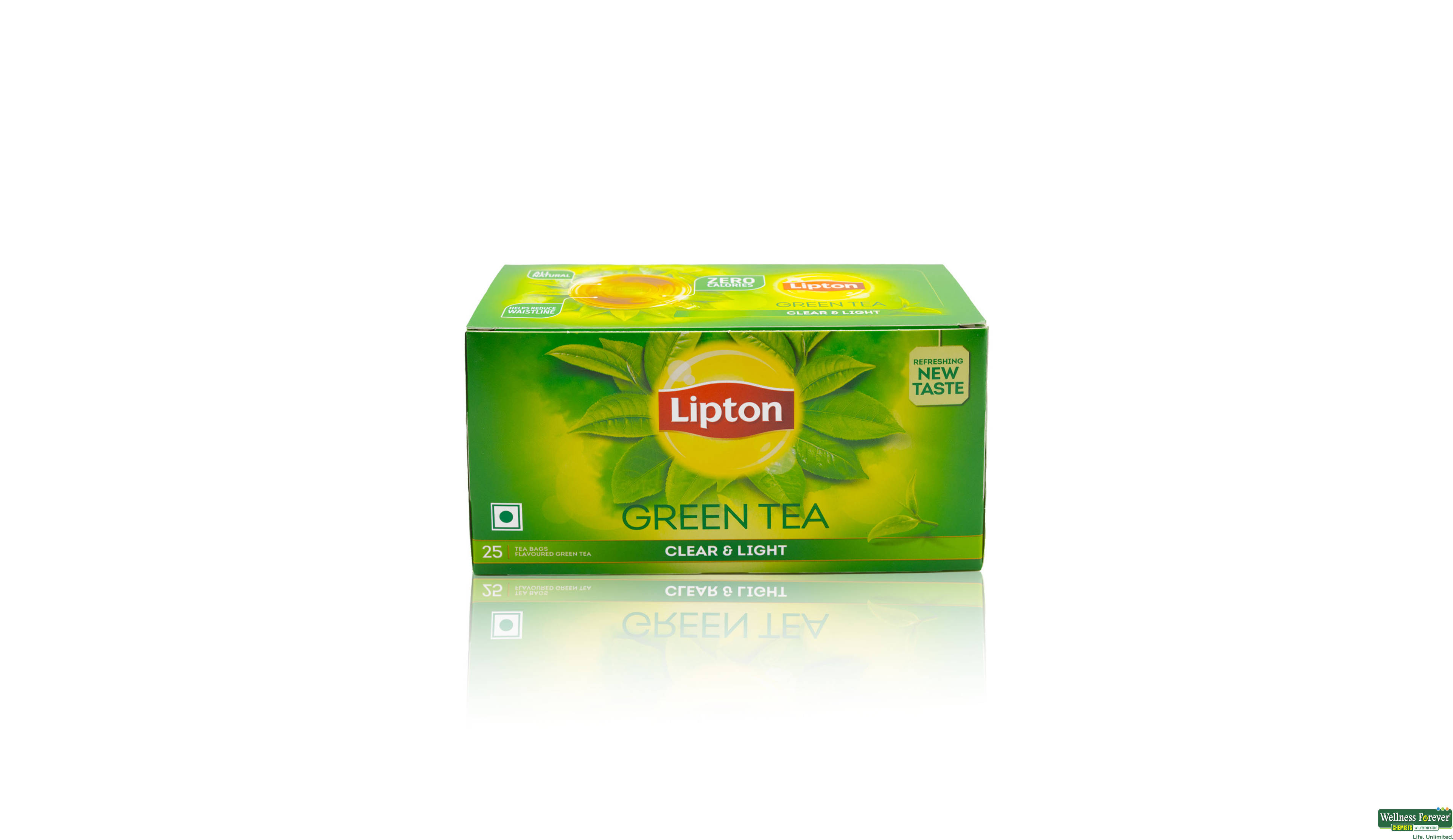 LIPTON GREEN TEA CLEAR & LIGHT 25 TB- 1, 32.5GM, null