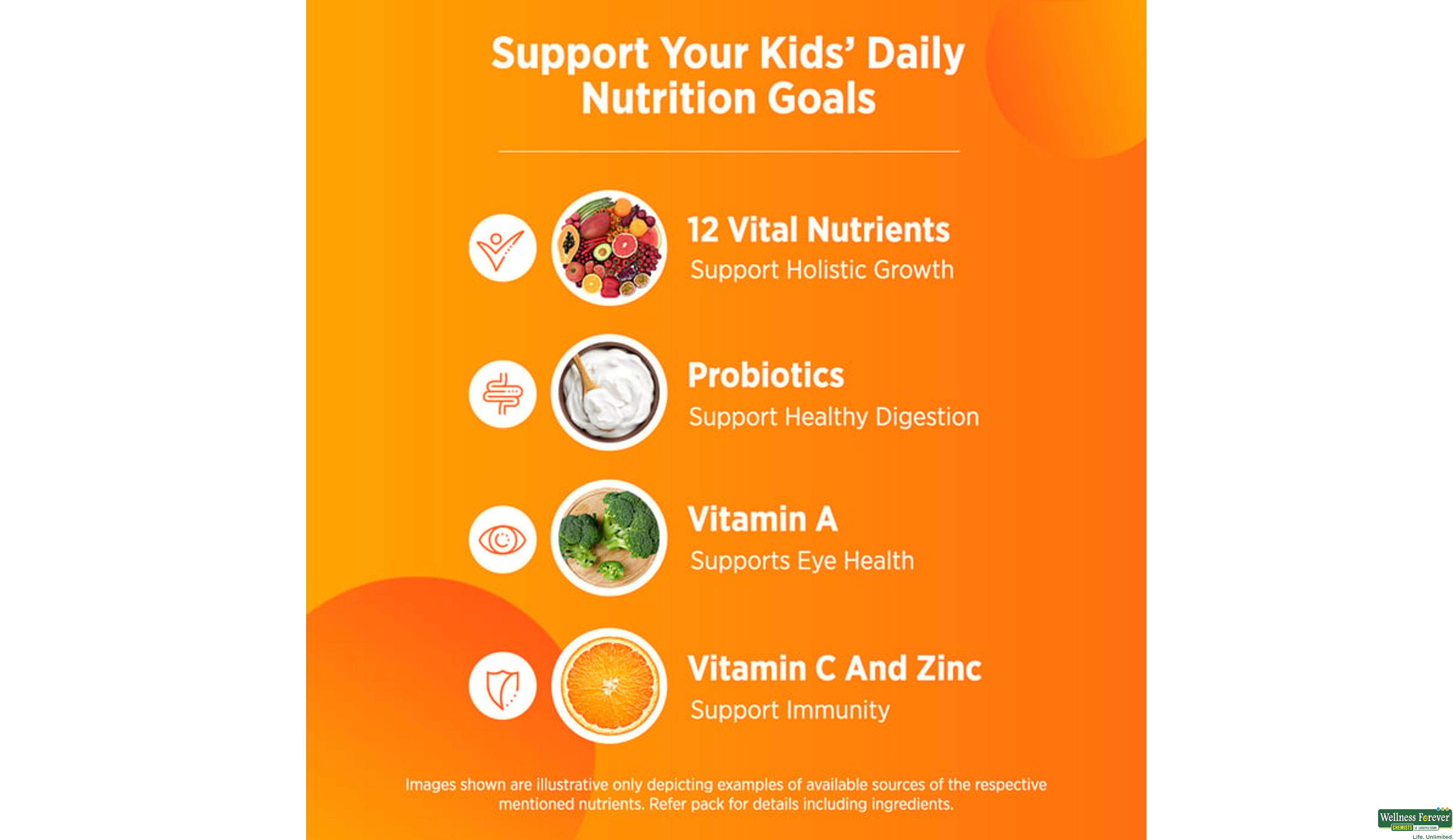 CENTRUM KIDS MULTIVITAMIN 50GUMMY- 4, 50 GUMMIES, null