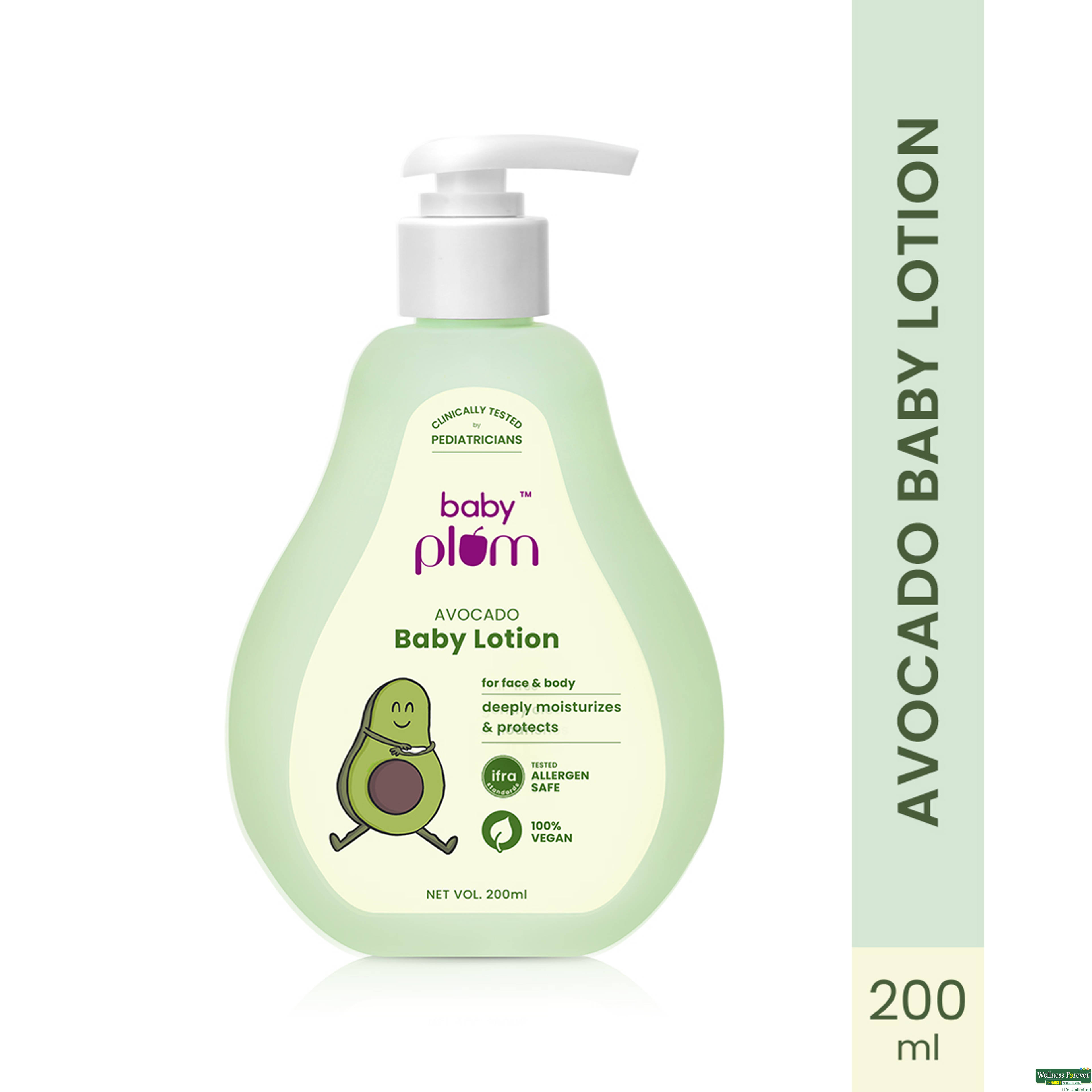 Baby Plum - Avocado Baby Lotion, 200Ml
-image