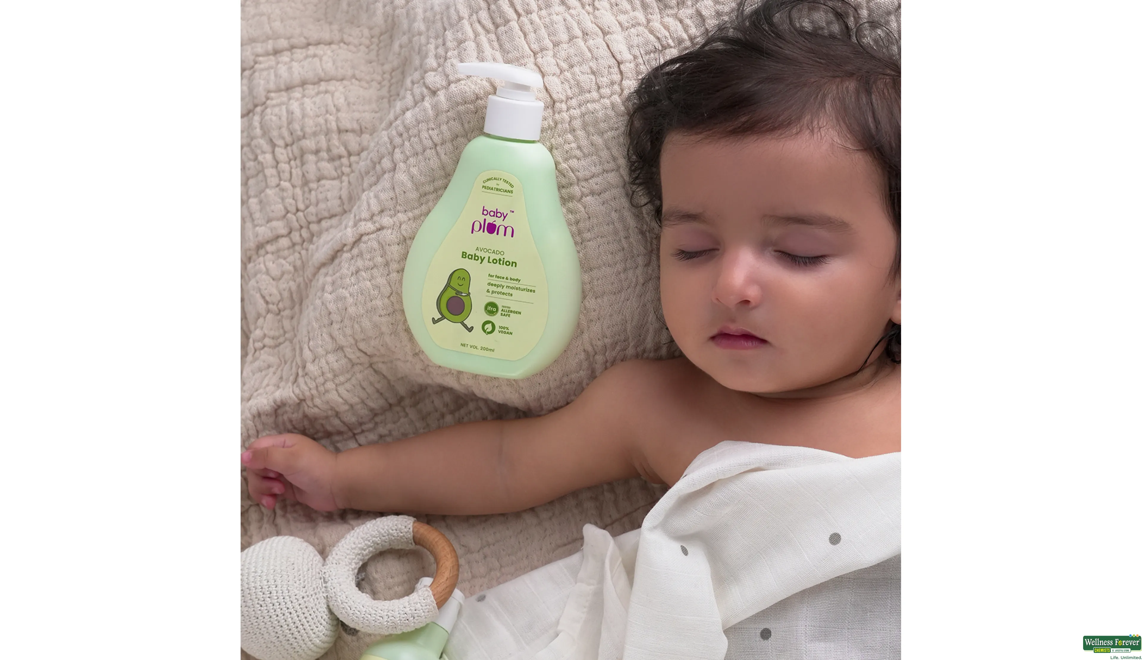 PLUM AVOCADO BABY LOTION 200ML- 6, 200ML, null