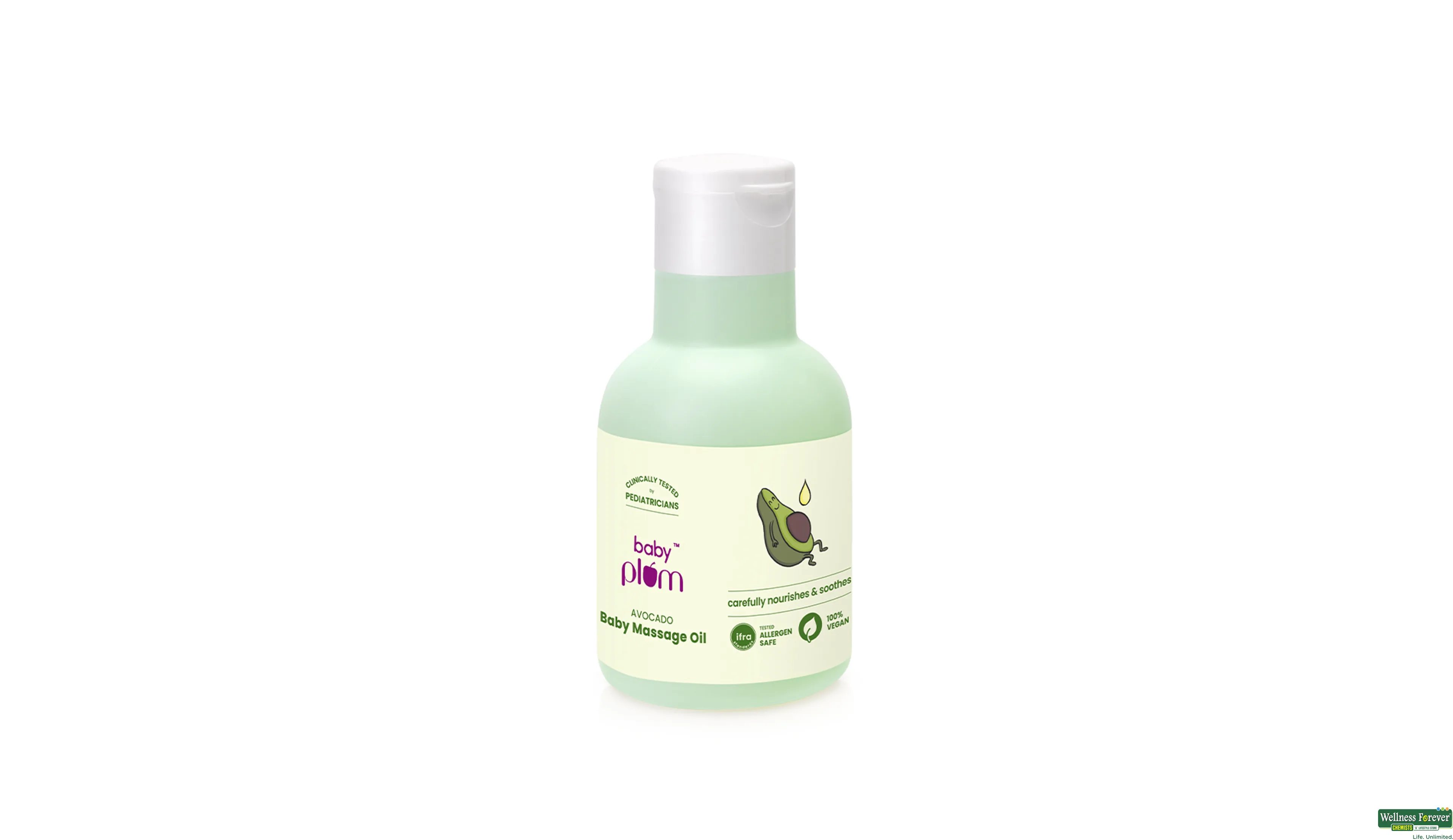 PLUM AVOCADO BABY MASSAGE OIL 100ML- 5, 100ML, null