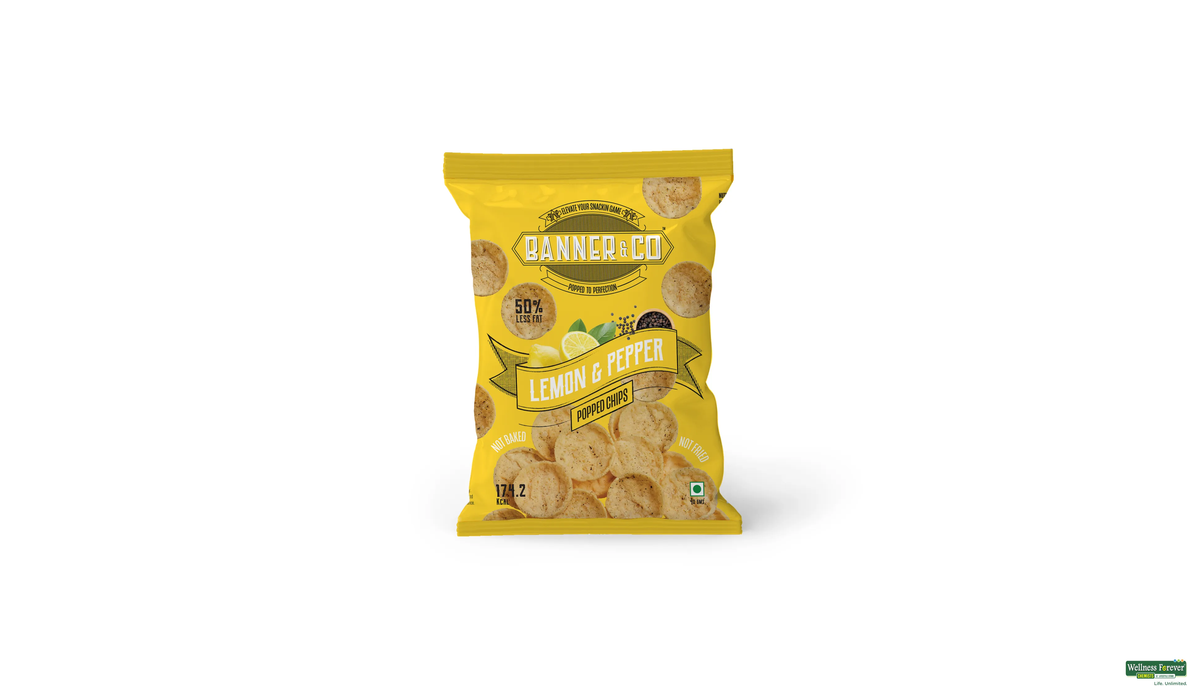 BANNER & CO LEMON & PEPPER 40GM- 1, 40GM, null