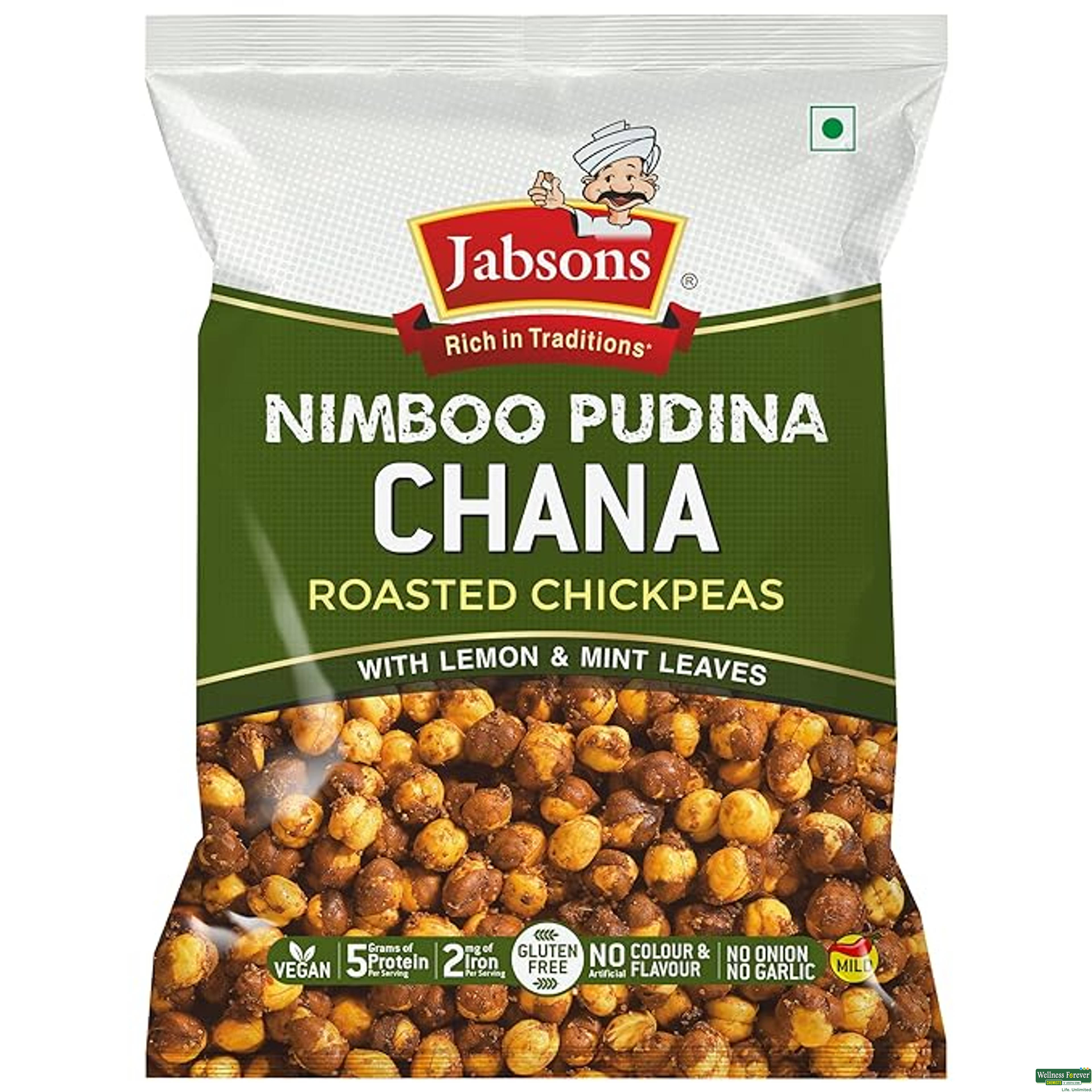 Jab Roasted Chana Nimboo Pudina 150Gm-image