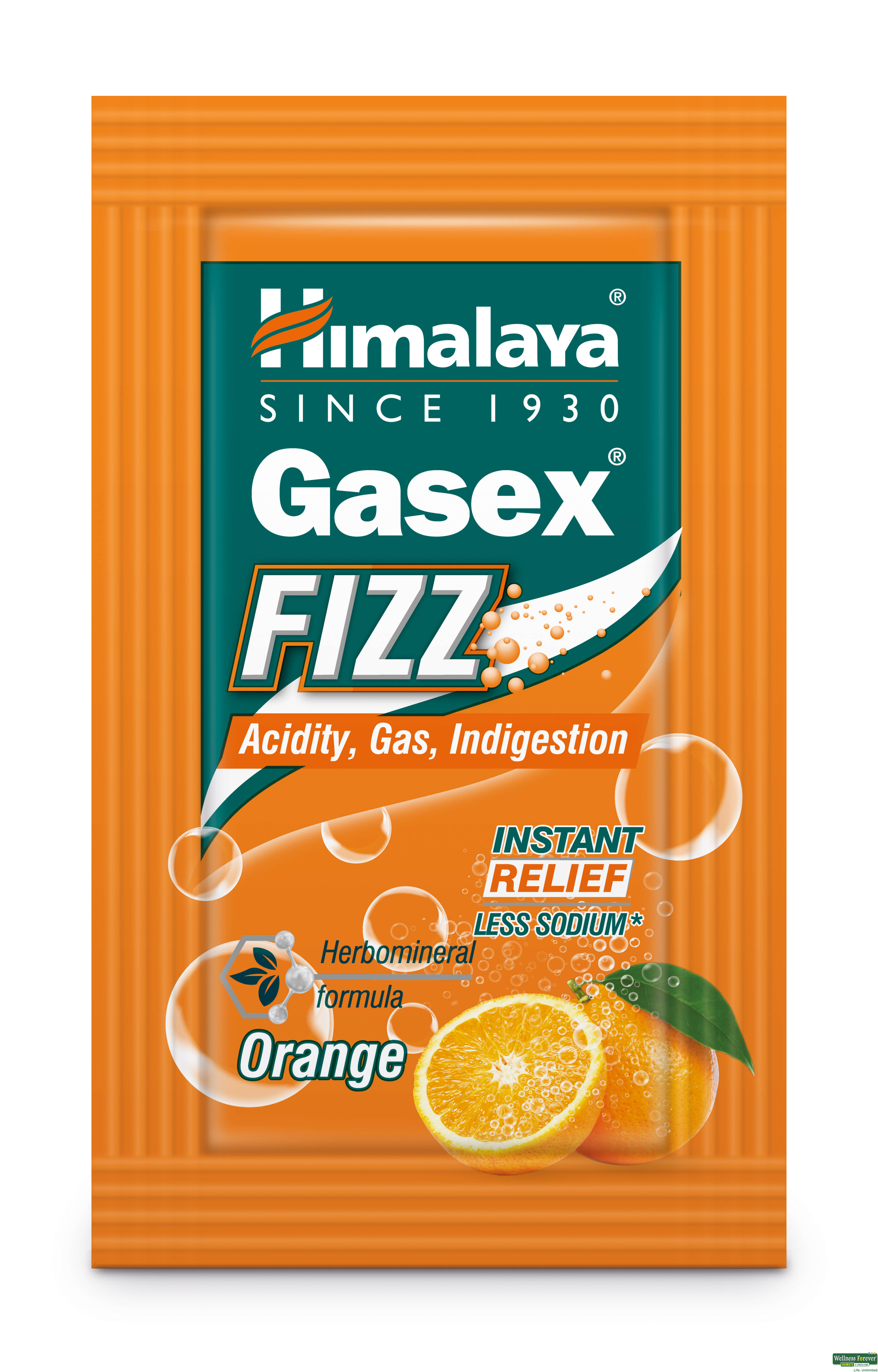 Himalaya Gasex Fizz Orange 5Gm-image