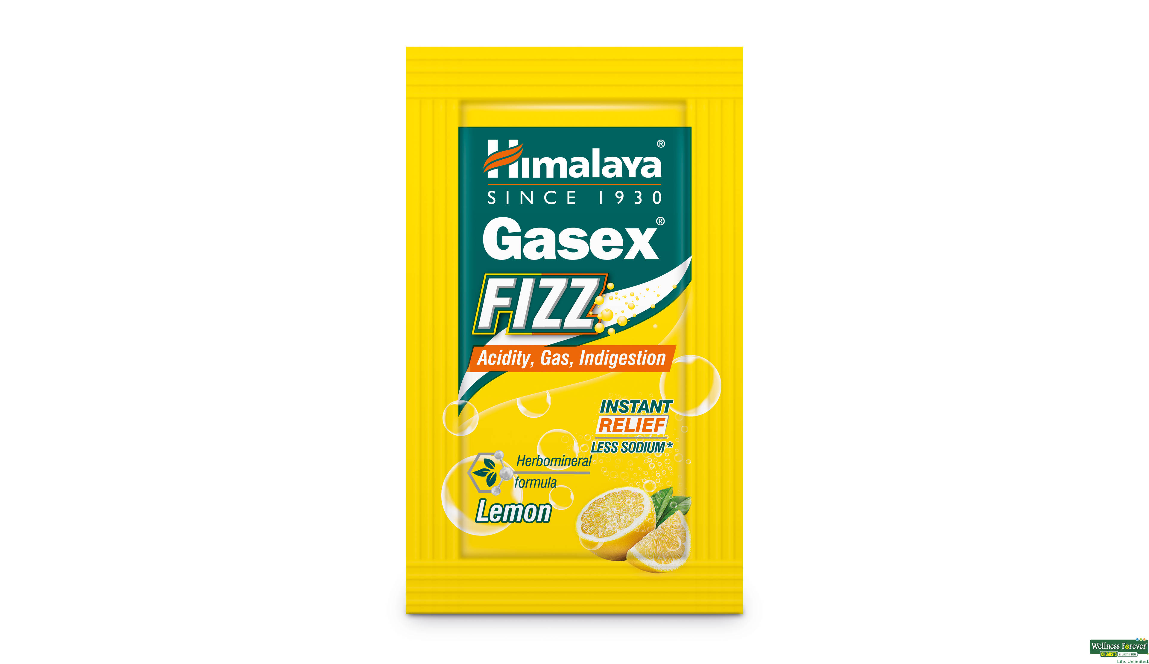 HIMA GASEX FIZZ LEMON 5GM- 1, 5GM, null