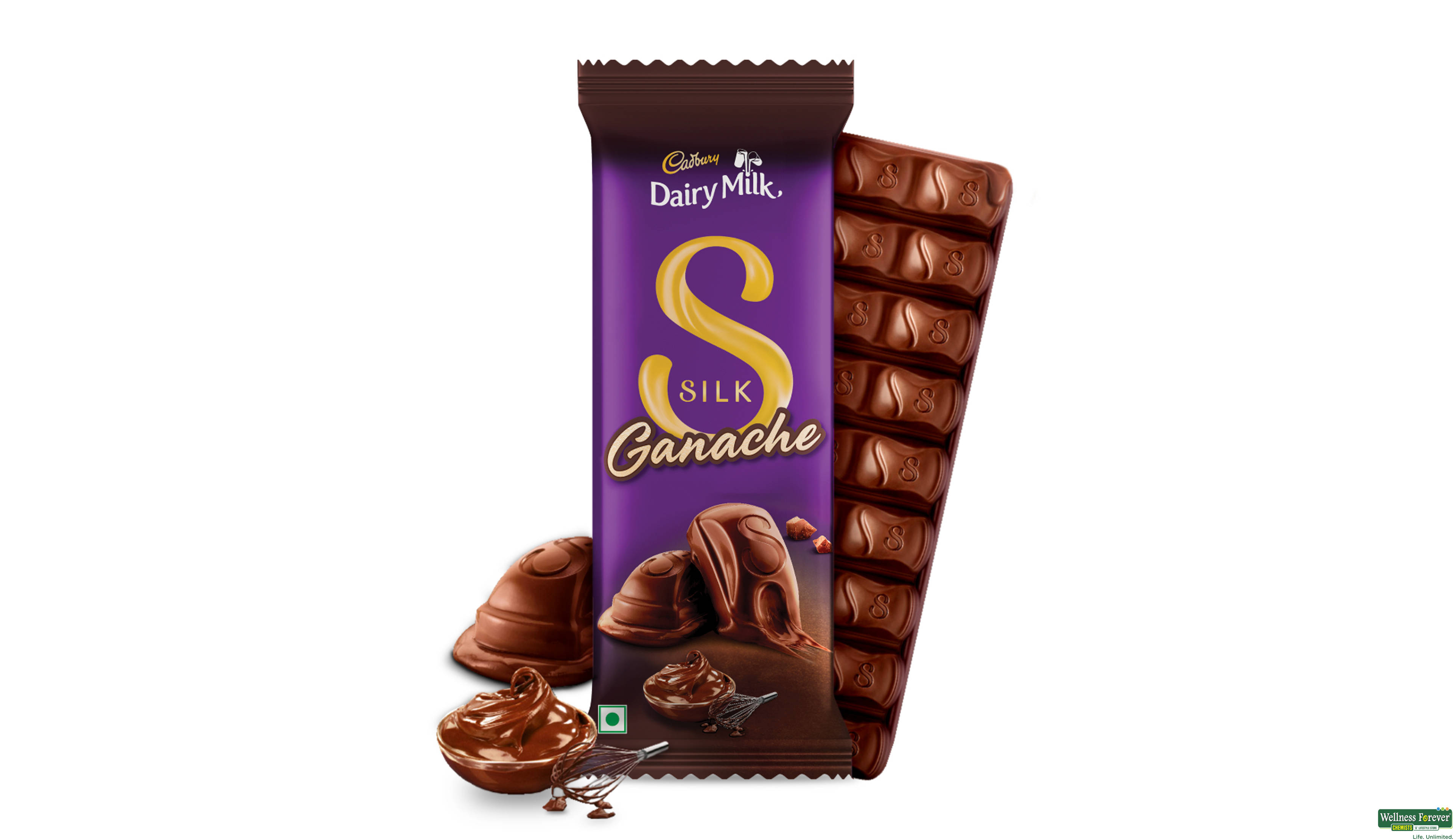 CADB CHOC SILK GANACHE 58 GM- 1, 58GM, null