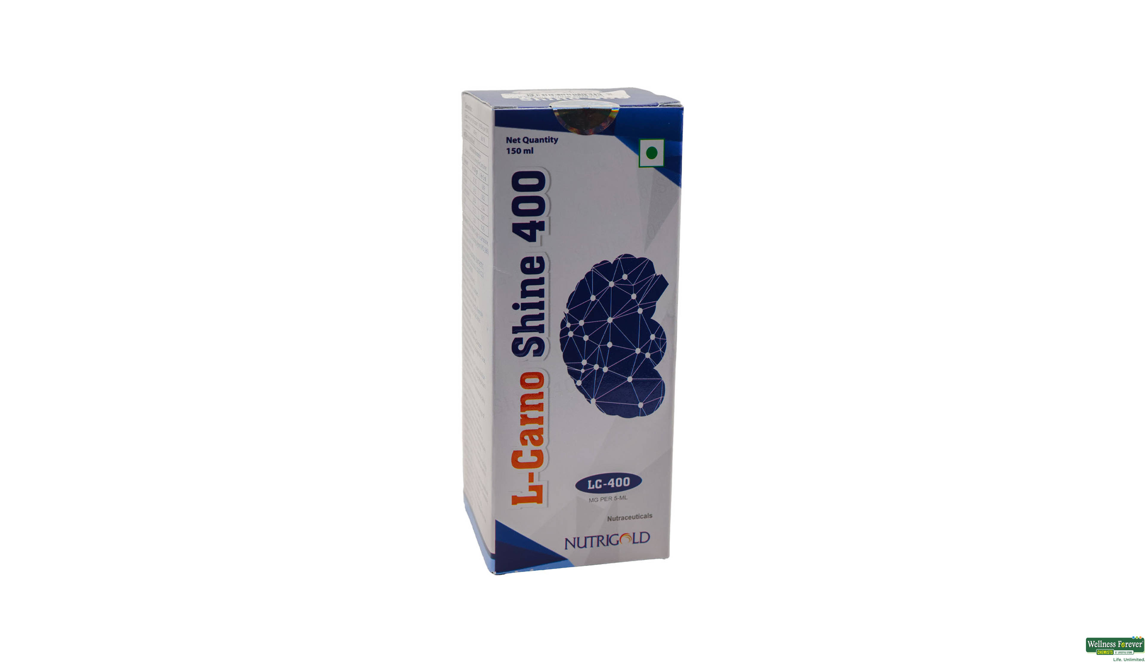 L-CARNO SHINE 400MG SYP 150ML- 1, 150ML, null