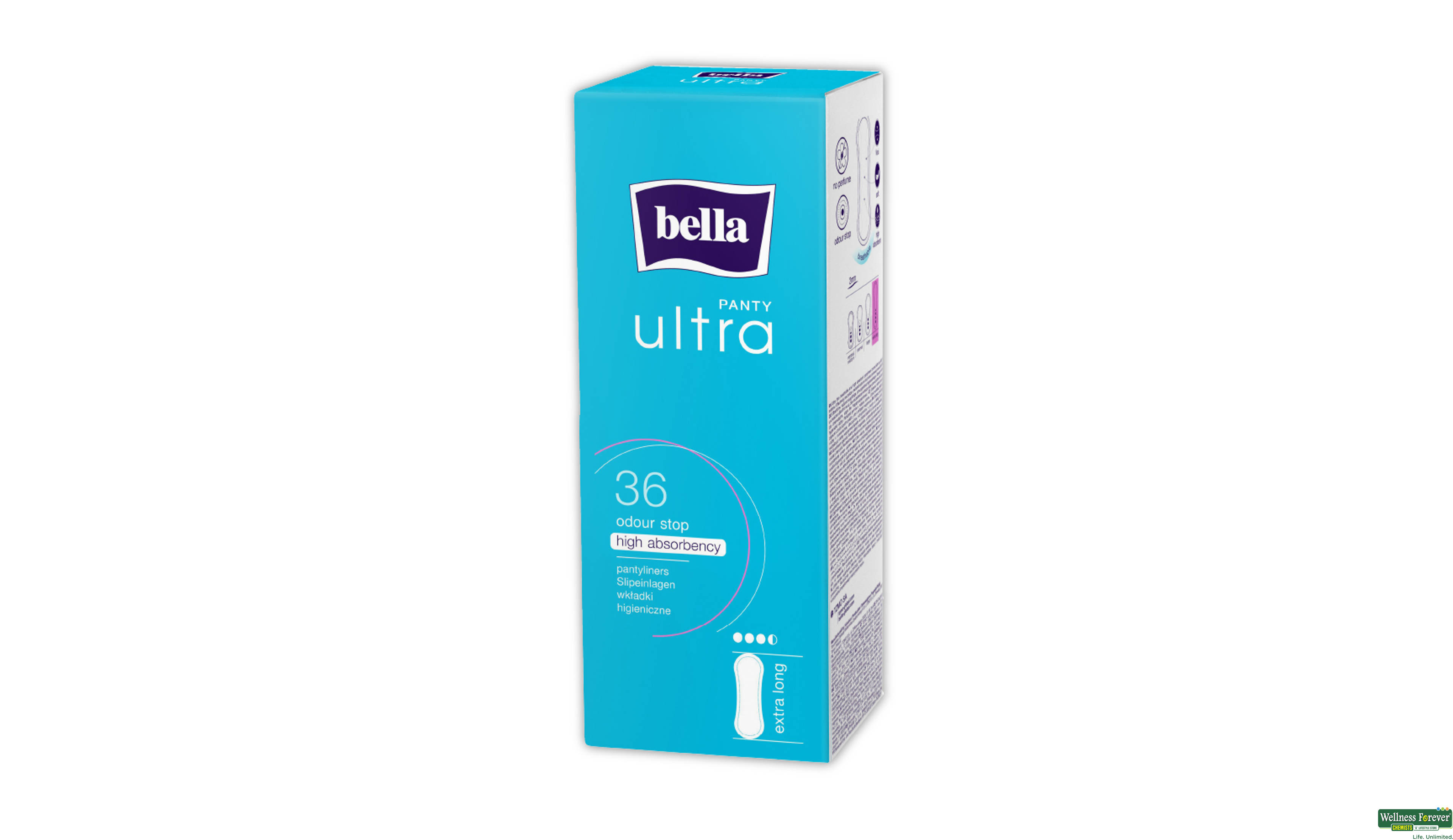 BELLA PANTY LINERS ULTRA XL 36PC- 1, 36PC, null