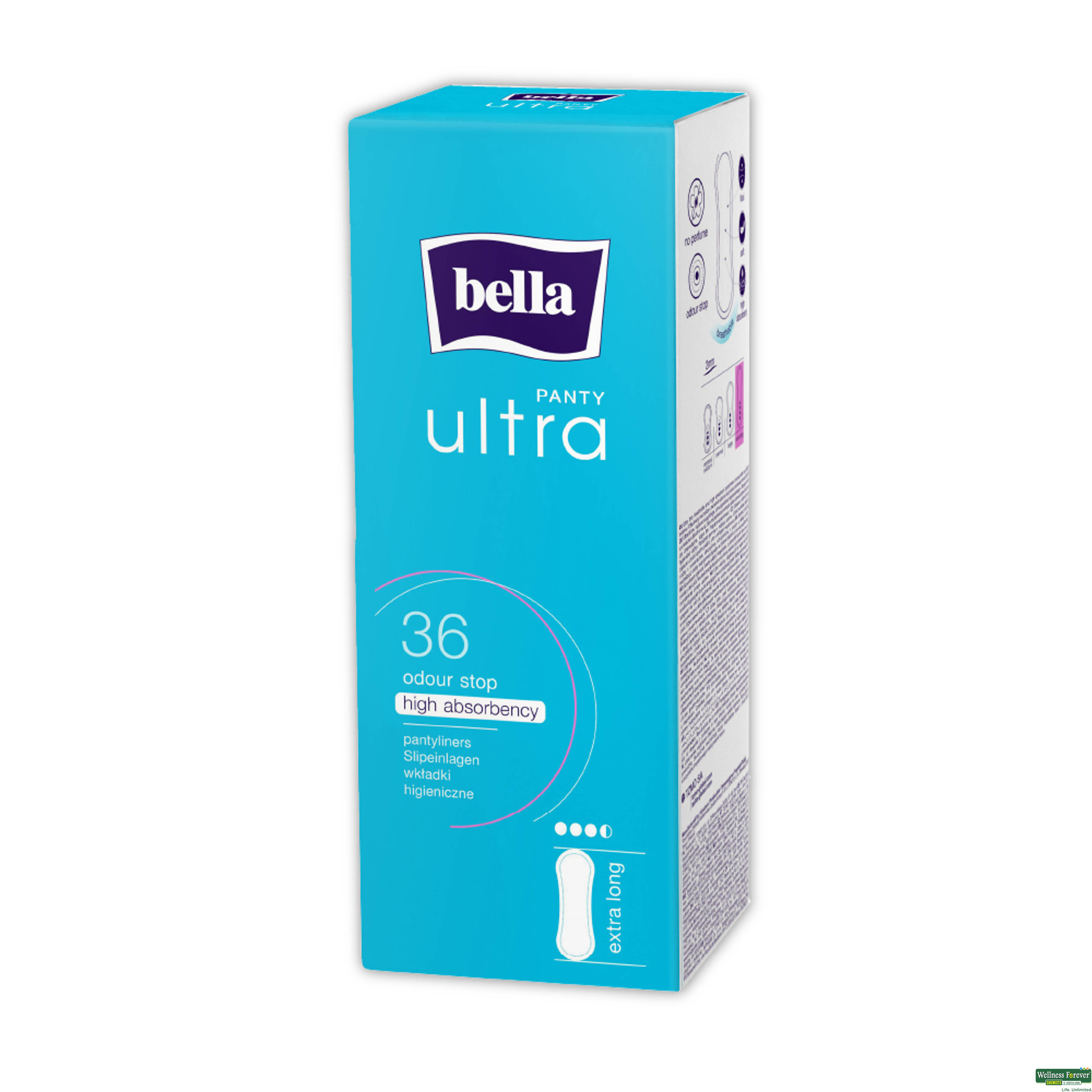 BELLA PANTY LINERS ULTRA XL 36PC-image