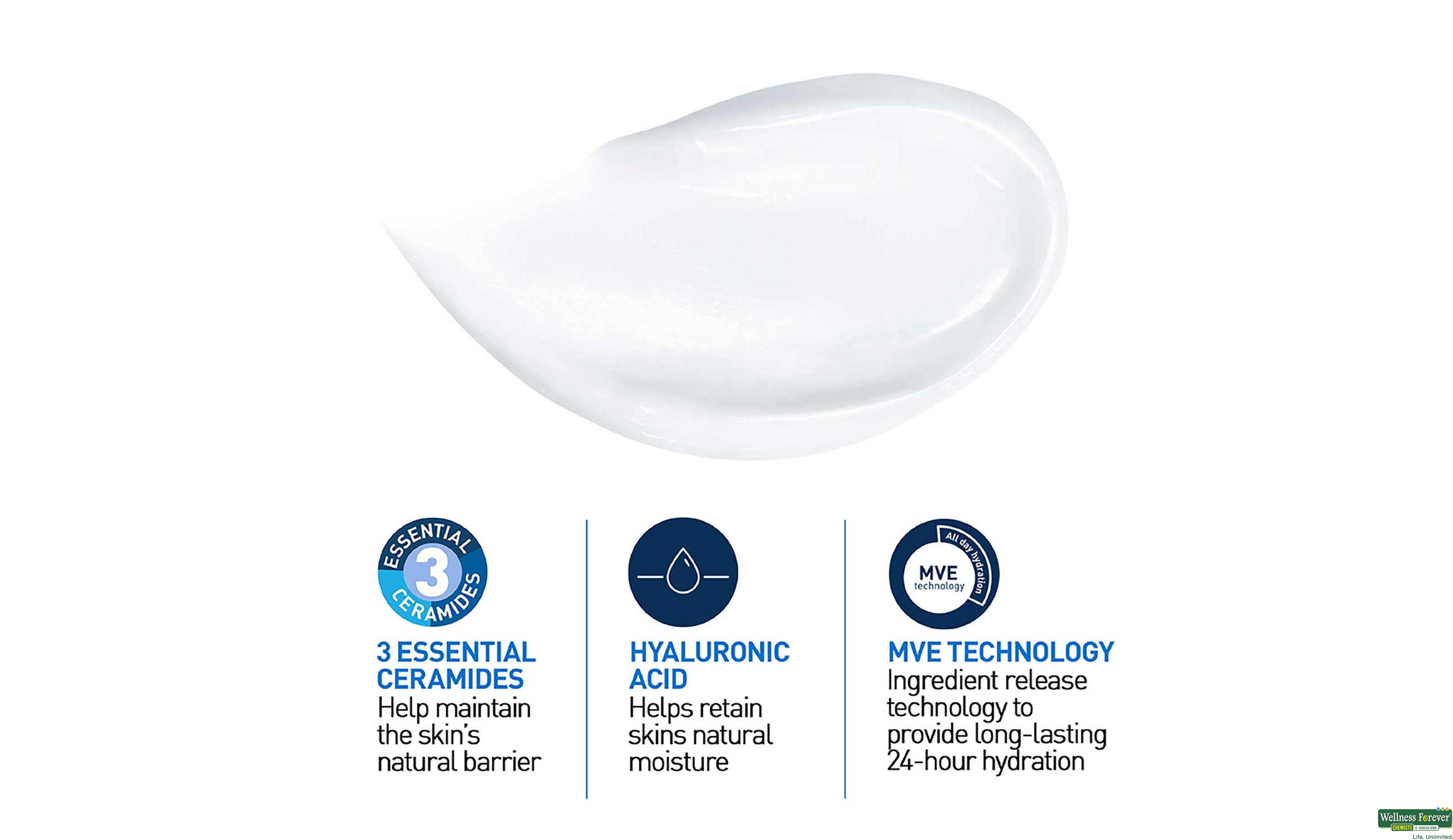 CERAVE DRY-VERY DRY SKIN MOIST CREAM 454GM- 5, 454GM, null