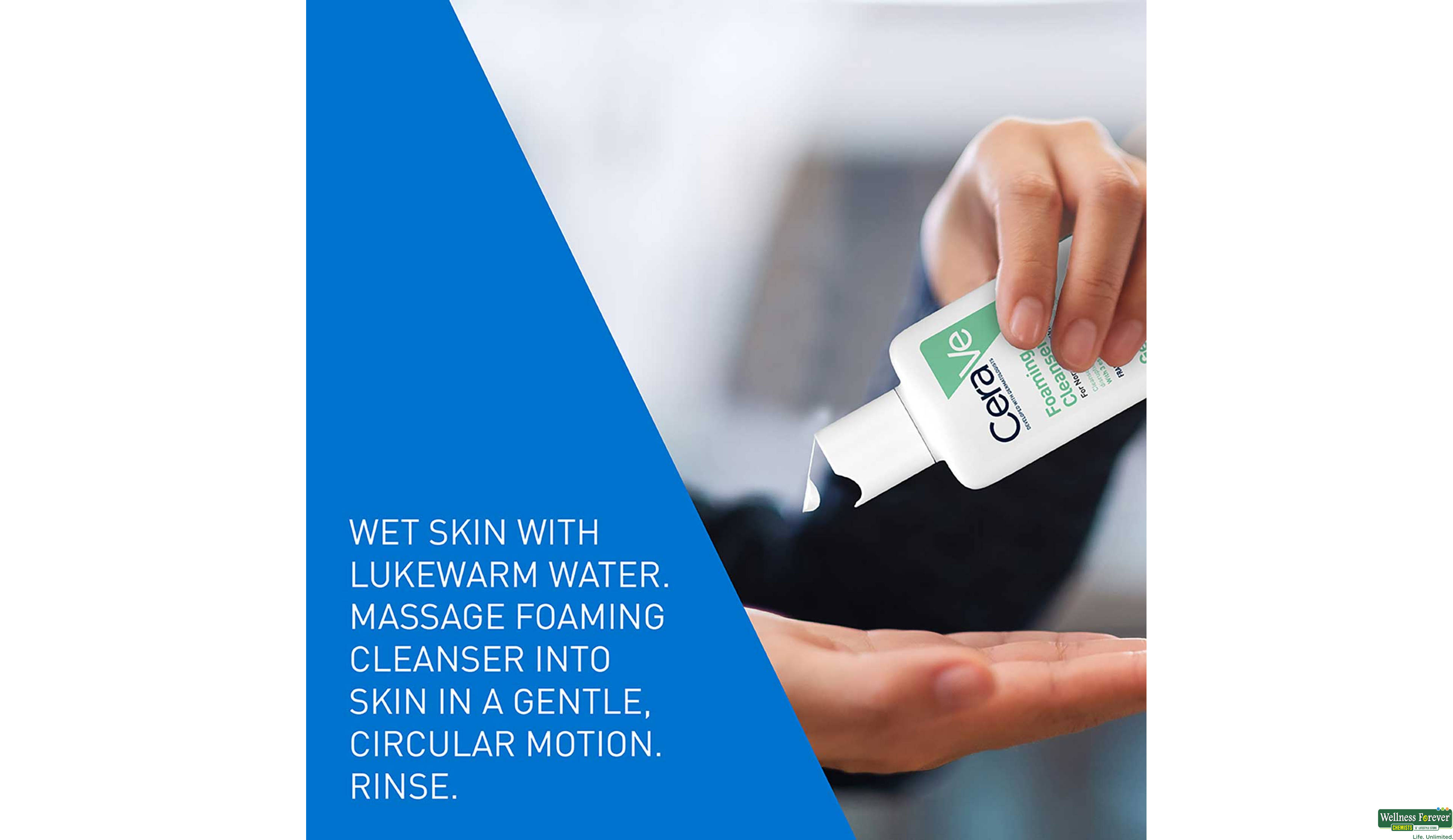 CERAVE FOAM CLEANSER NORMAL-OILY SKIN 88ML- 10, 88ML, null
