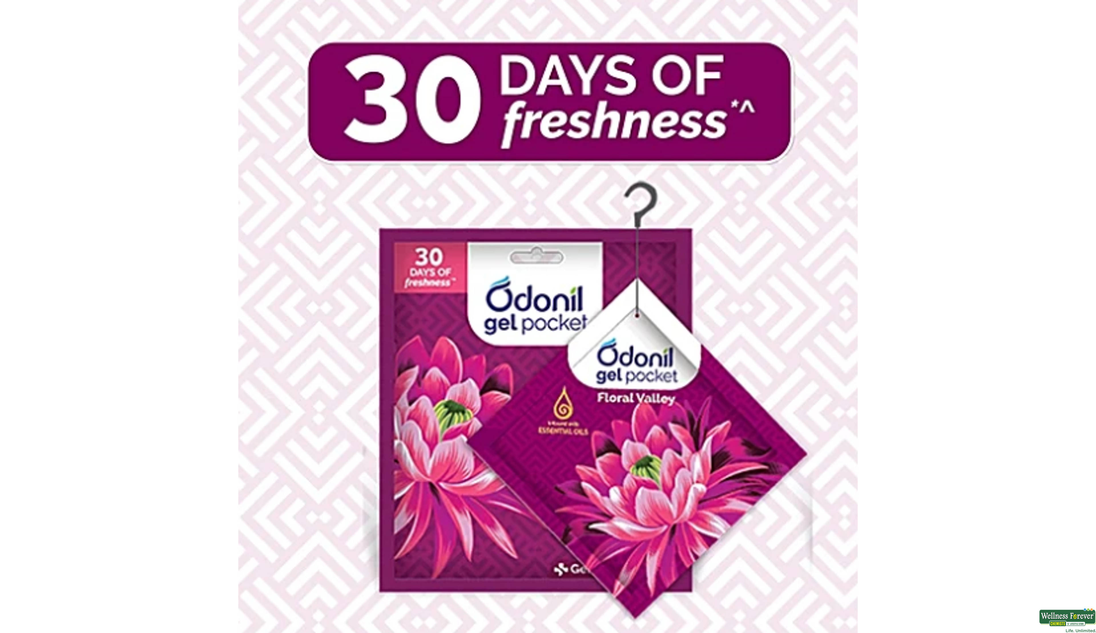 ODONIL A/FR POCKET FLORAL VALLEY 10GM- 3, 1PC, null