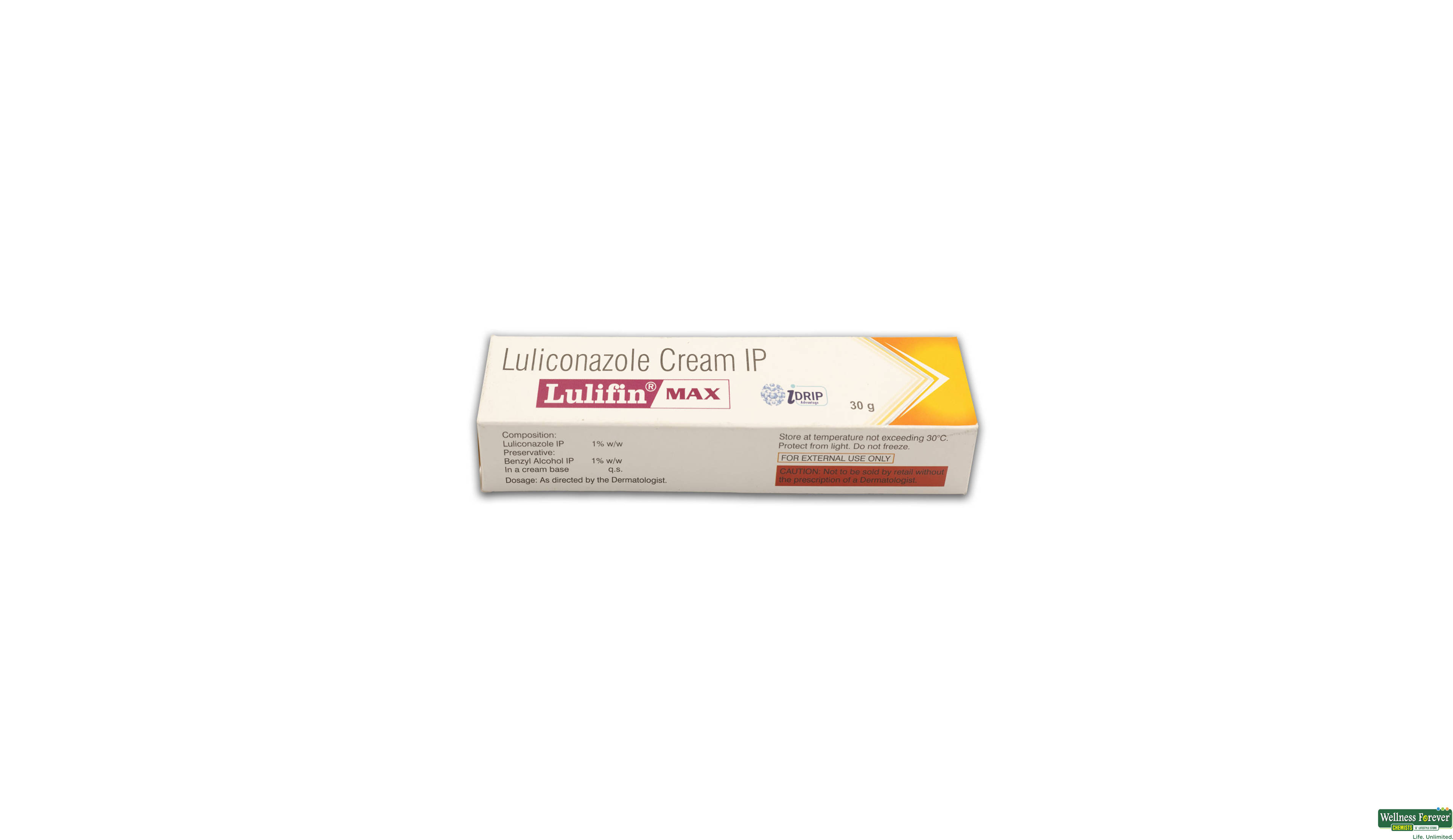 LULIFIN MAX 1% CRM 30GM- 1, 30GM, null