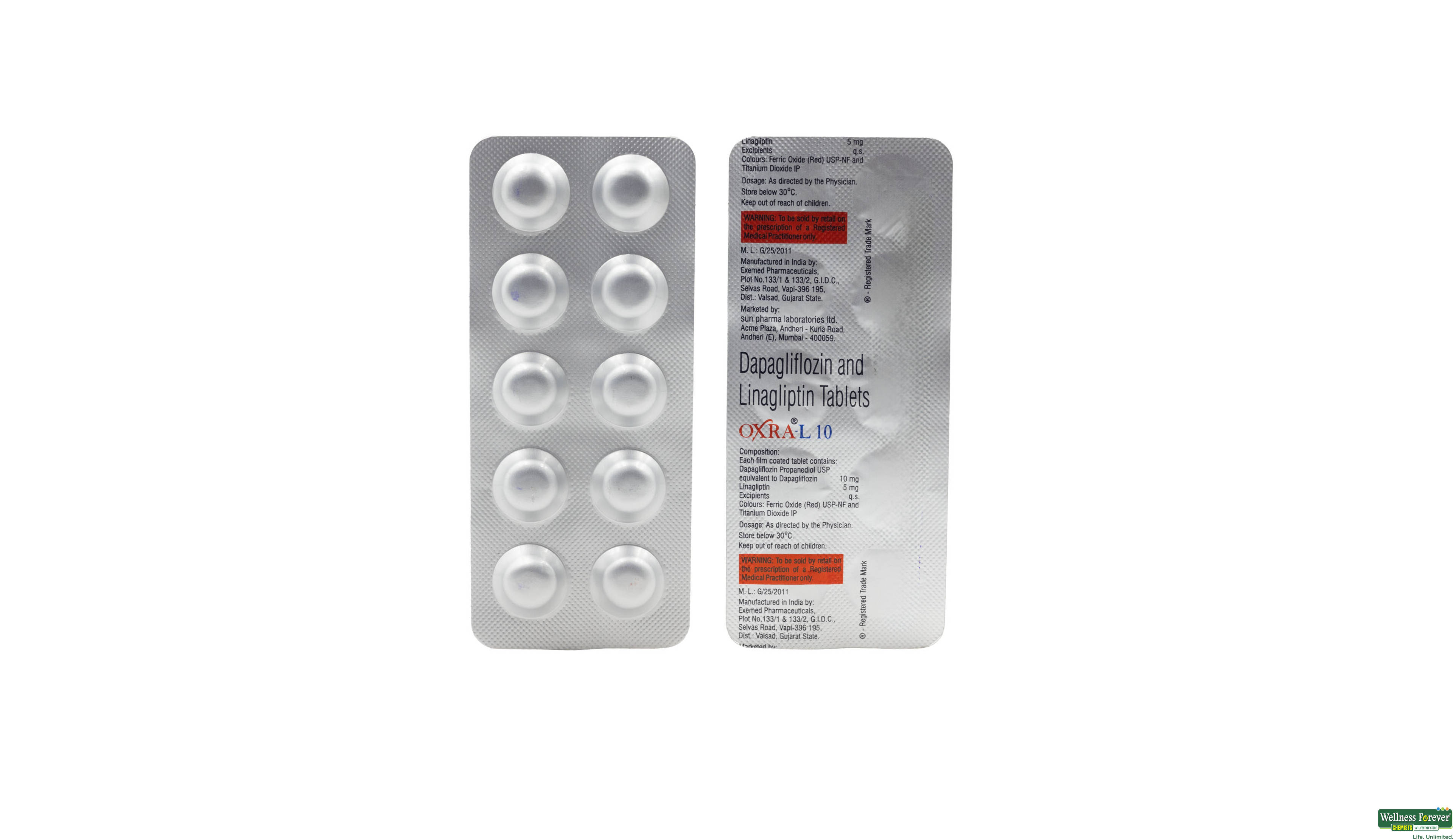 OXRA L 10MG 10TAB- 1, 10TAB, null