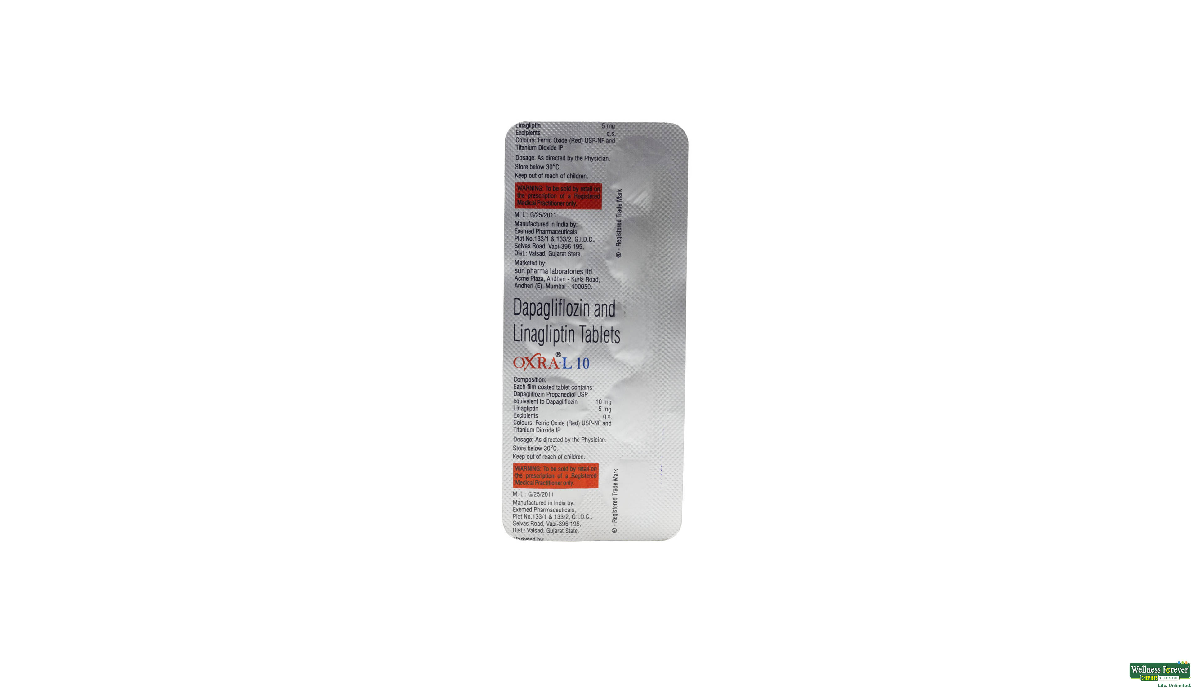 OXRA L 10MG 10TAB- 2, 10TAB, null