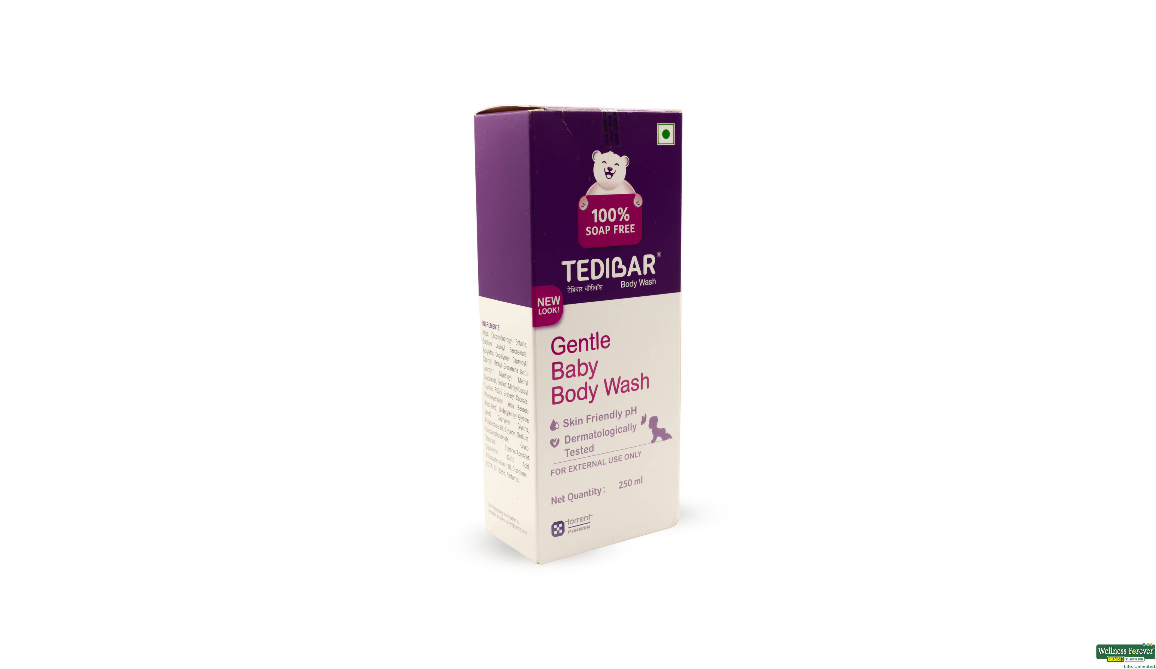 TEDIBAR BODY WASH 250ML- 1, 250ML, null