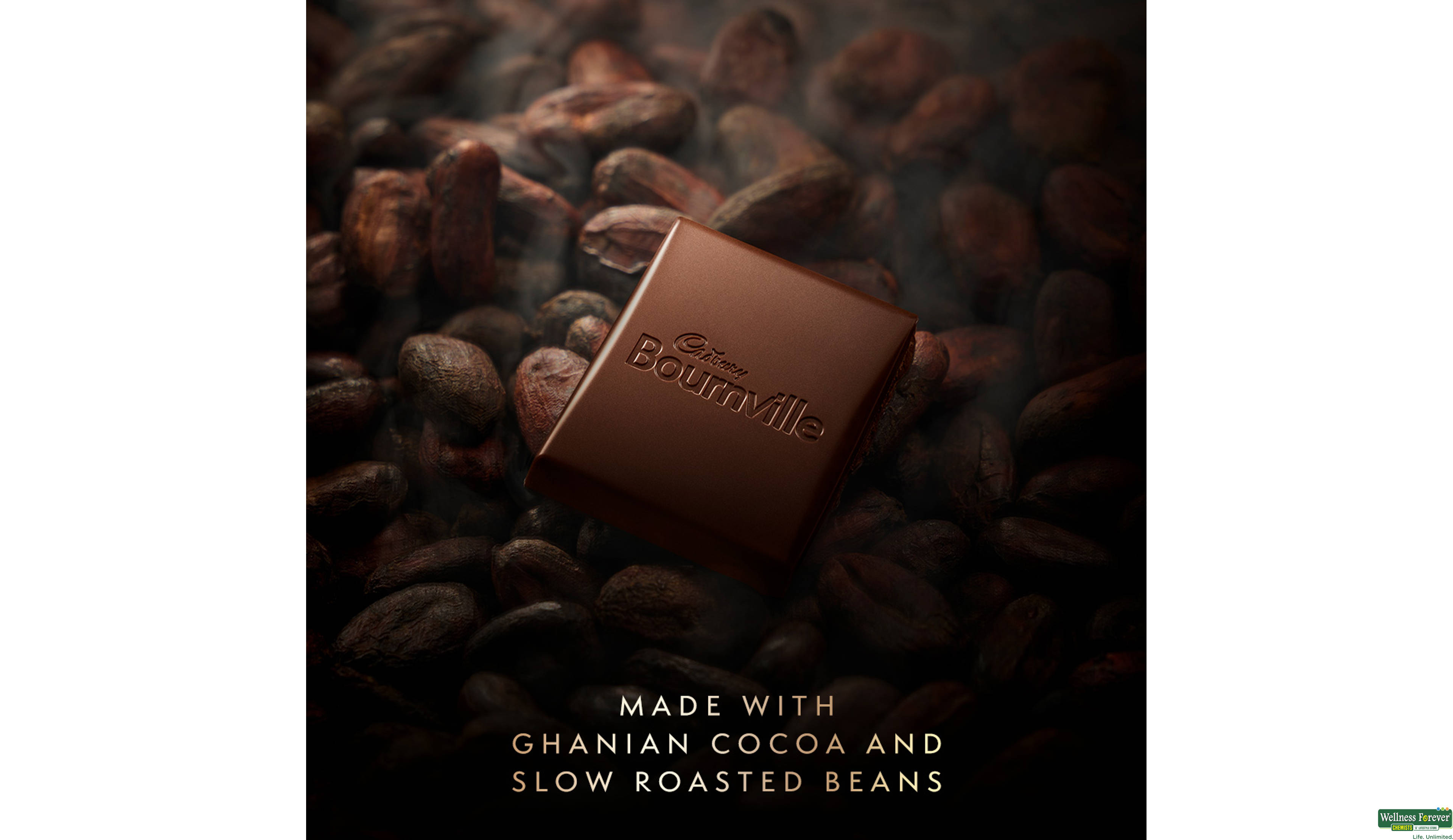 CADB BOURNVILLE 70% DARK 80 GM- 4, 80GM, null