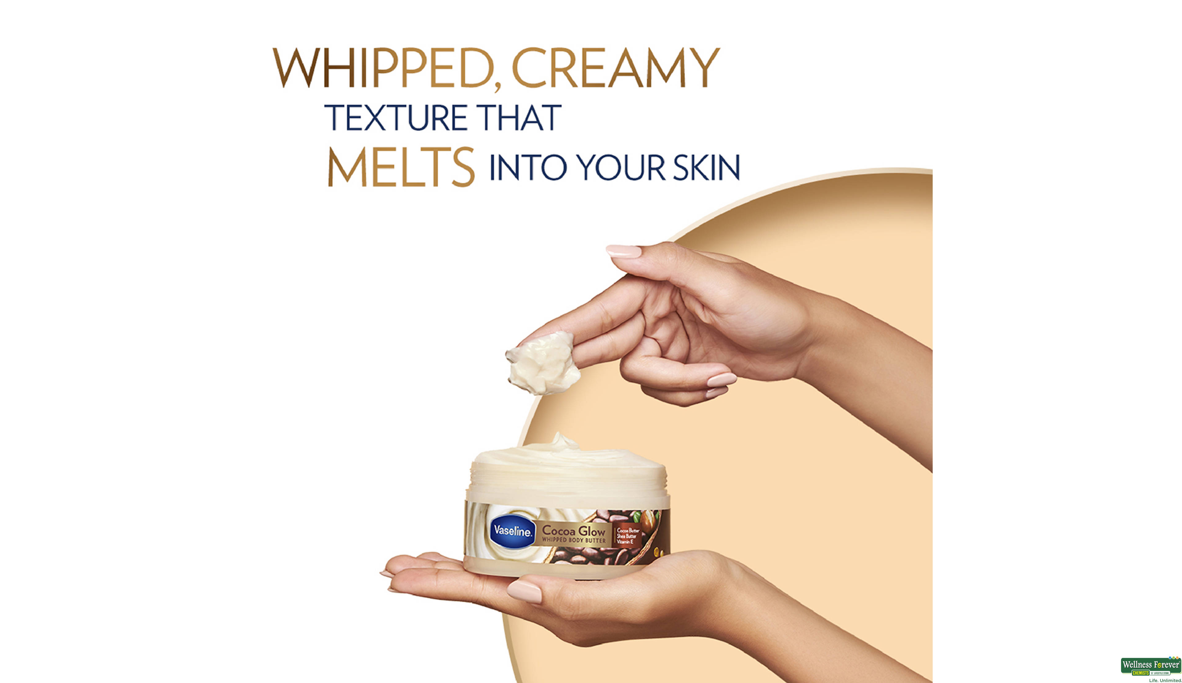 VAS COCOA GLOW BUTTER BUTTER 180ML- 6, 200ML, null