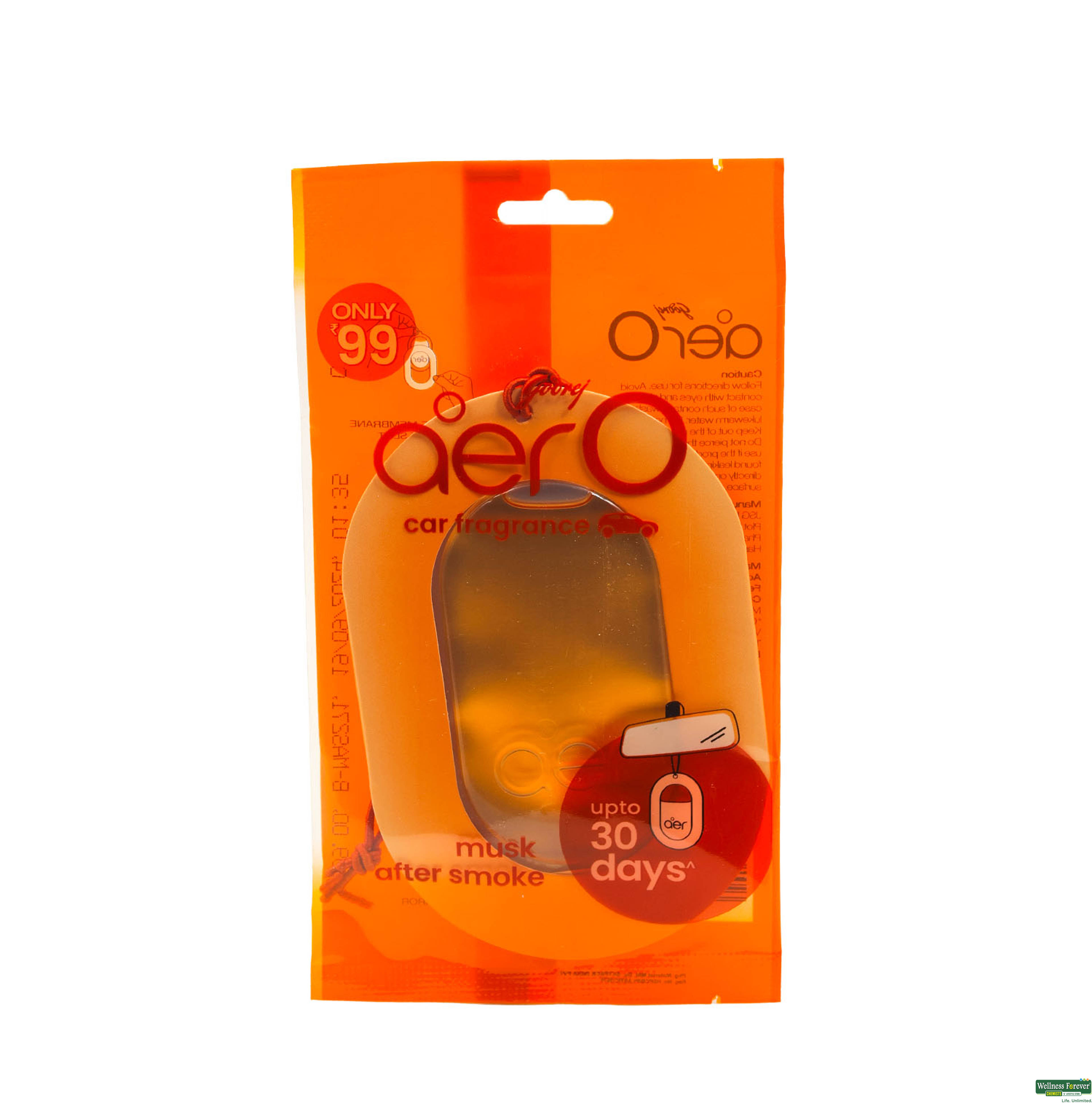 Godrej Aer O Car Freshner Muskaftsmoke 7.5g-image