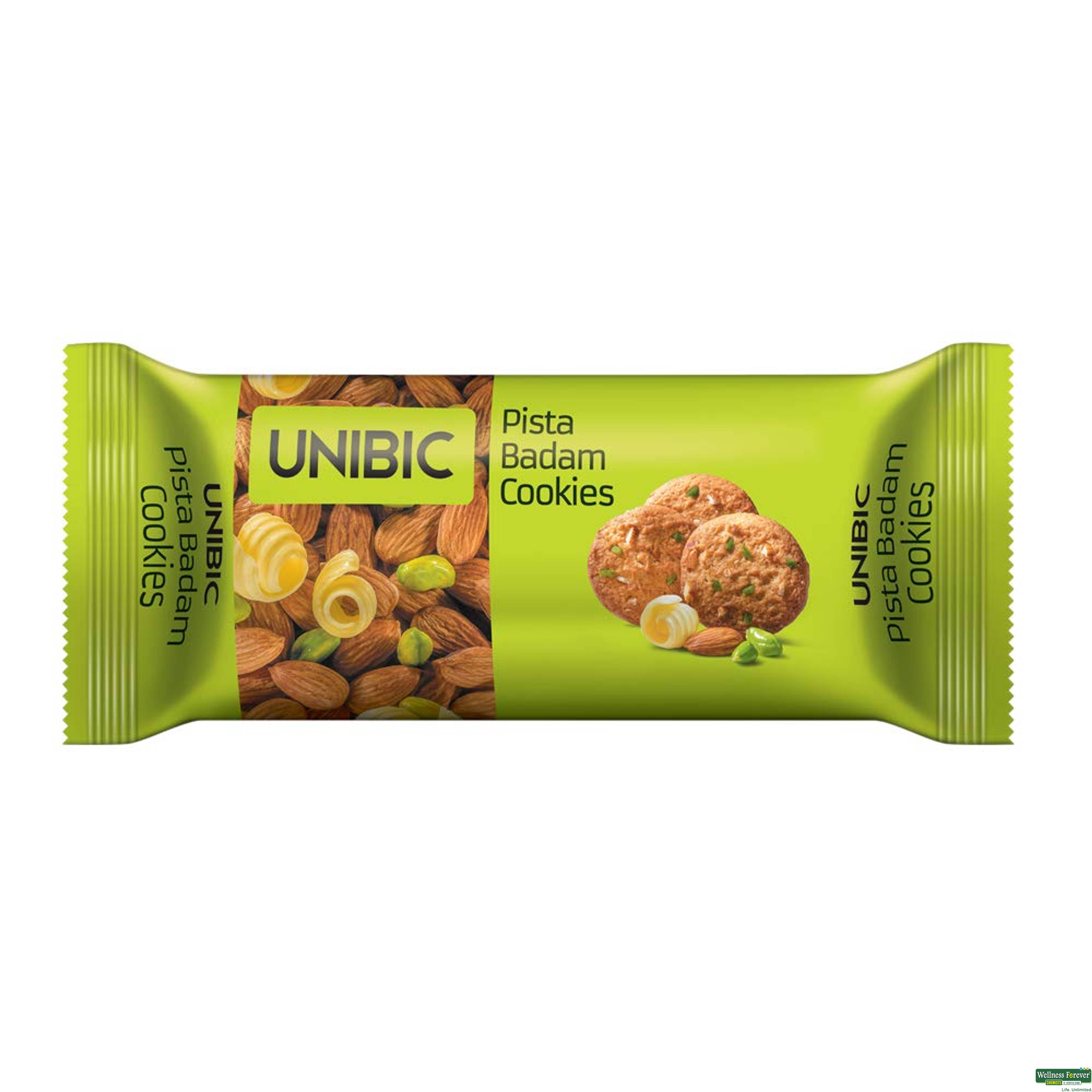 Unibic Pista Badam Cookies 75g-image