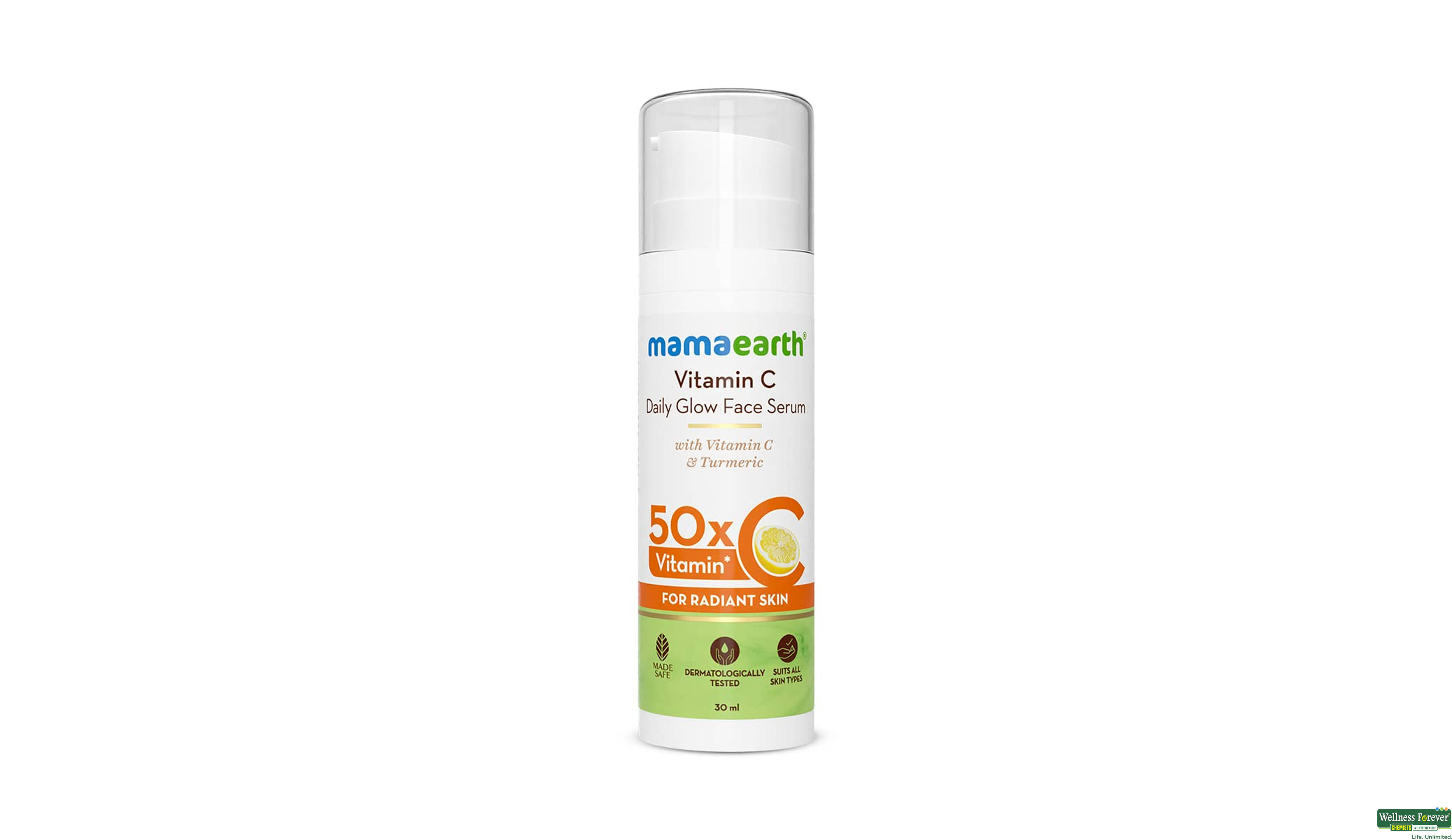 MAMAEARTH VITAMIN C GLOW F/SERUM 30 ML- 1, 30ML, null