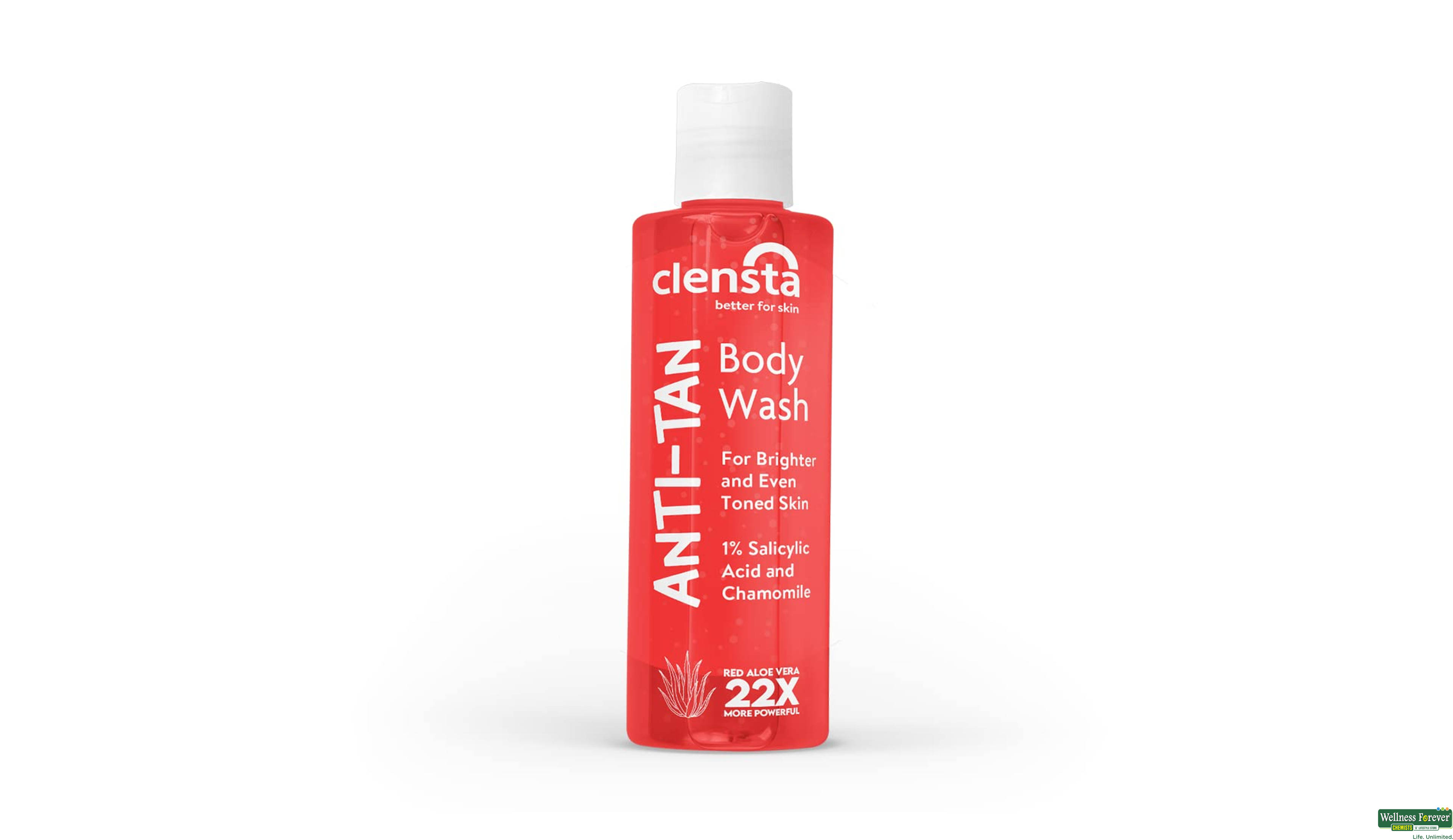 CLENSTA BODY WASH ANTI TAN 275ML- 1, 275ML, null