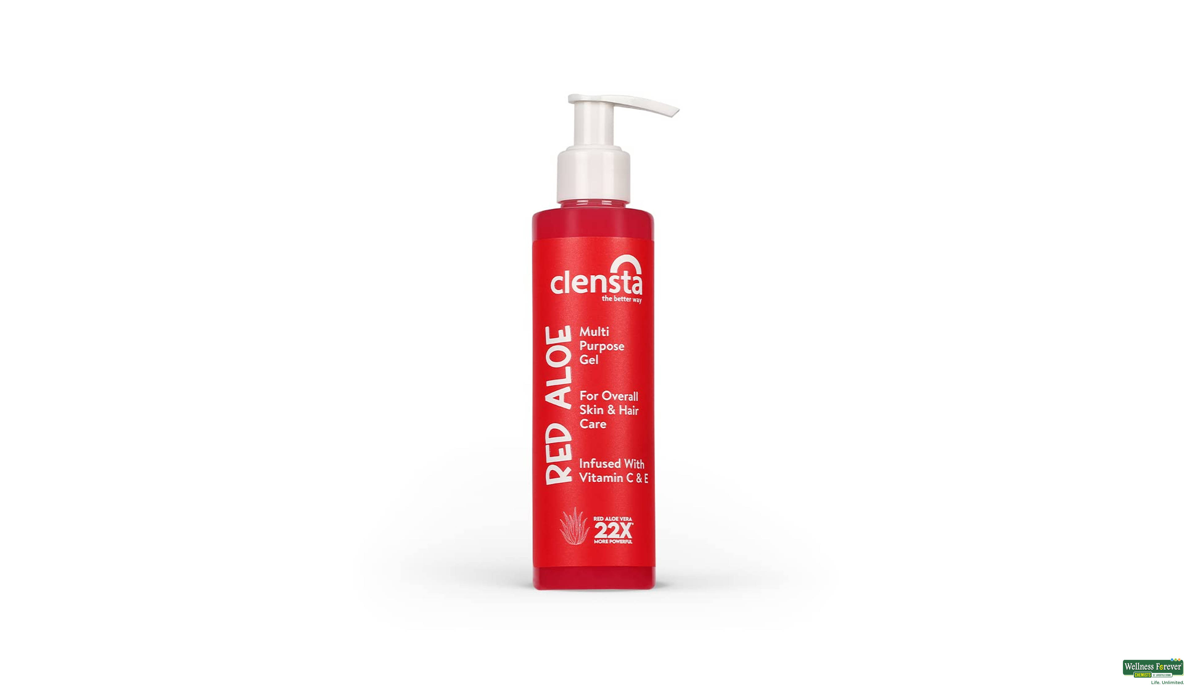 CLENSTA RED ALOE MULTI-PURPOSE GEL 130ML- 1, 130ML, null