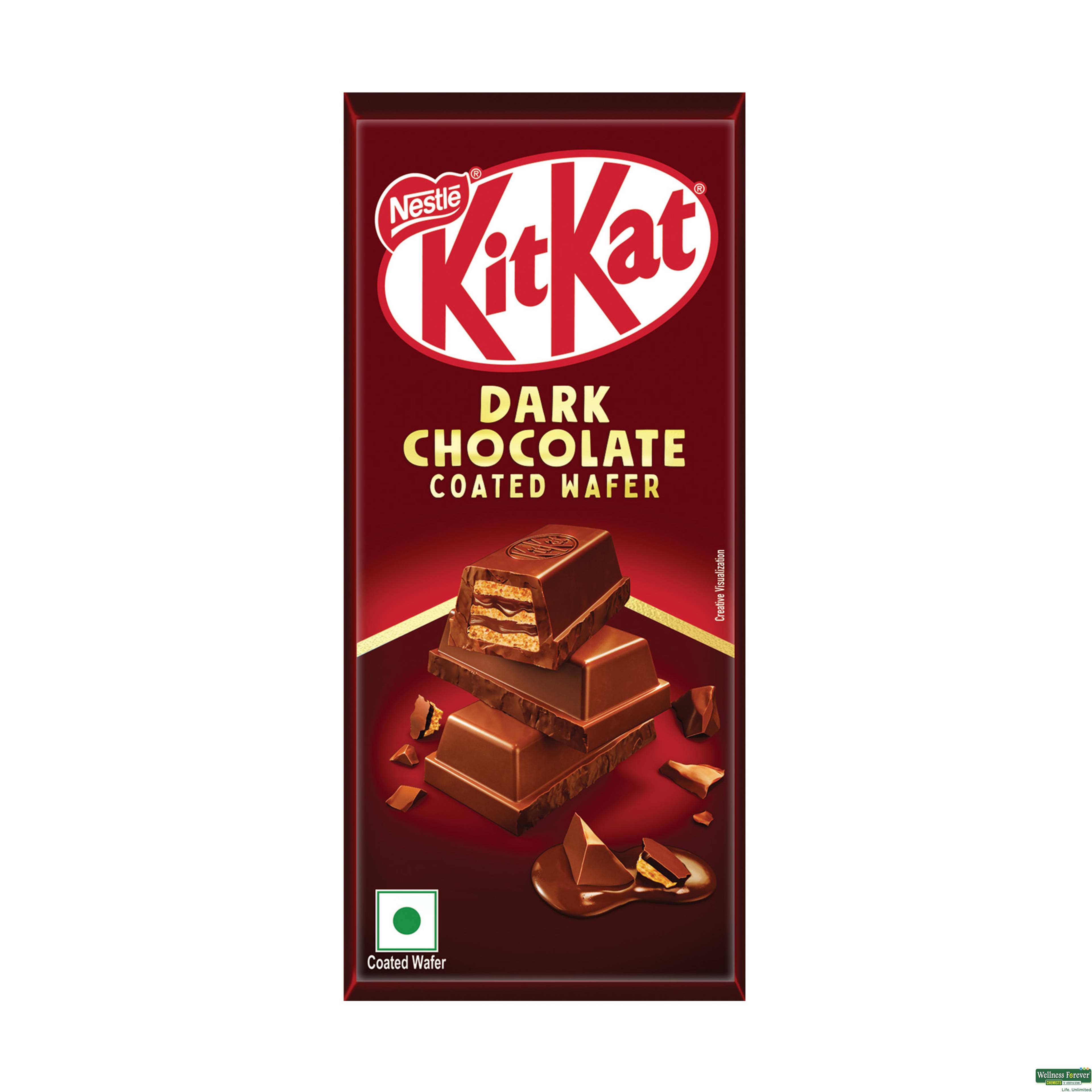 Nestle Chocolate Kitkat Dark Coated Wafer 150g-image