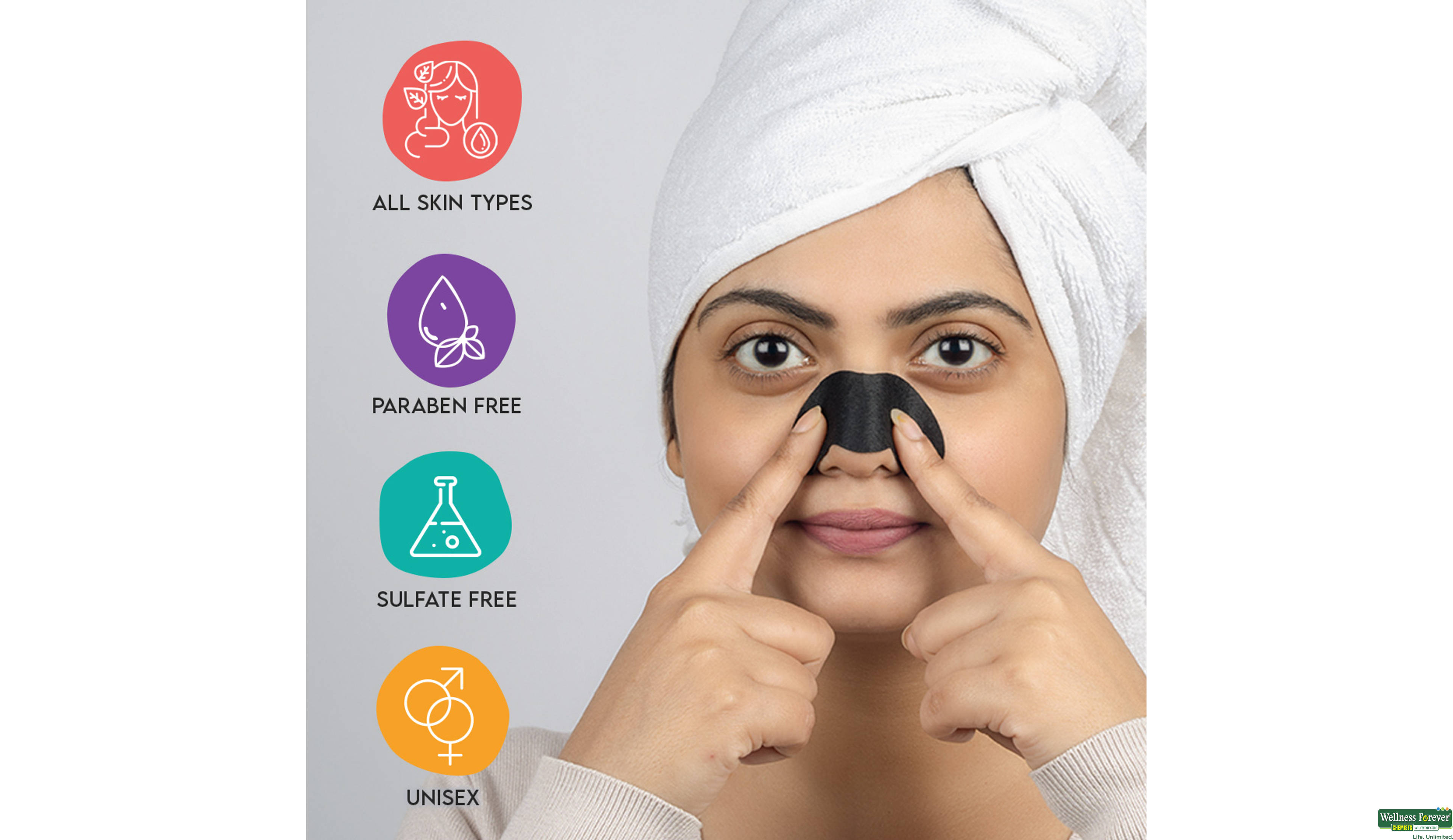 FURR NOSE STRIPS- 2, 3PC, null