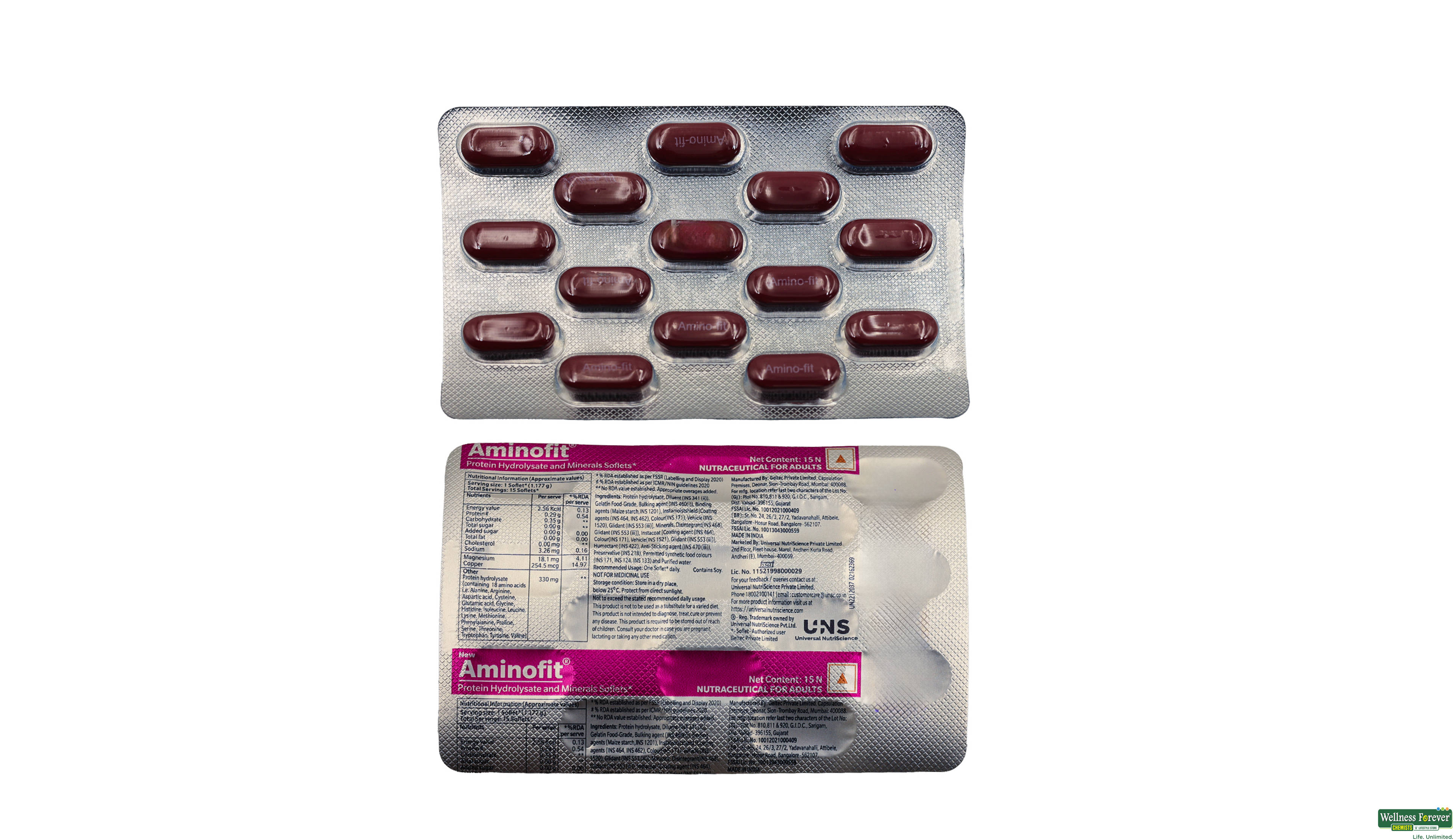 NEW AMINOFIT 15TAB- 1, 15TAB, null