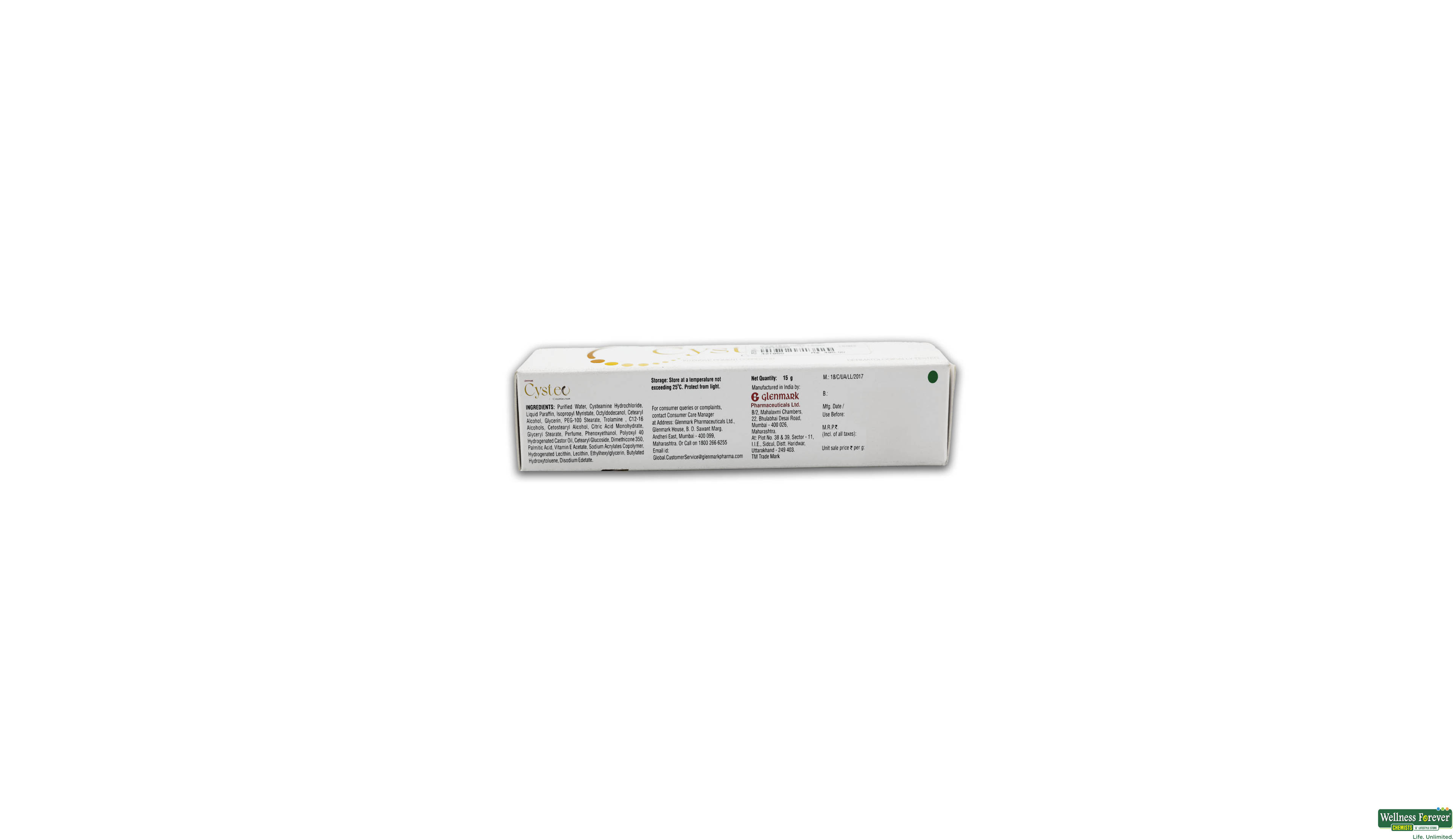 CYSTEO CRM 15GM- 2, 15GM, null