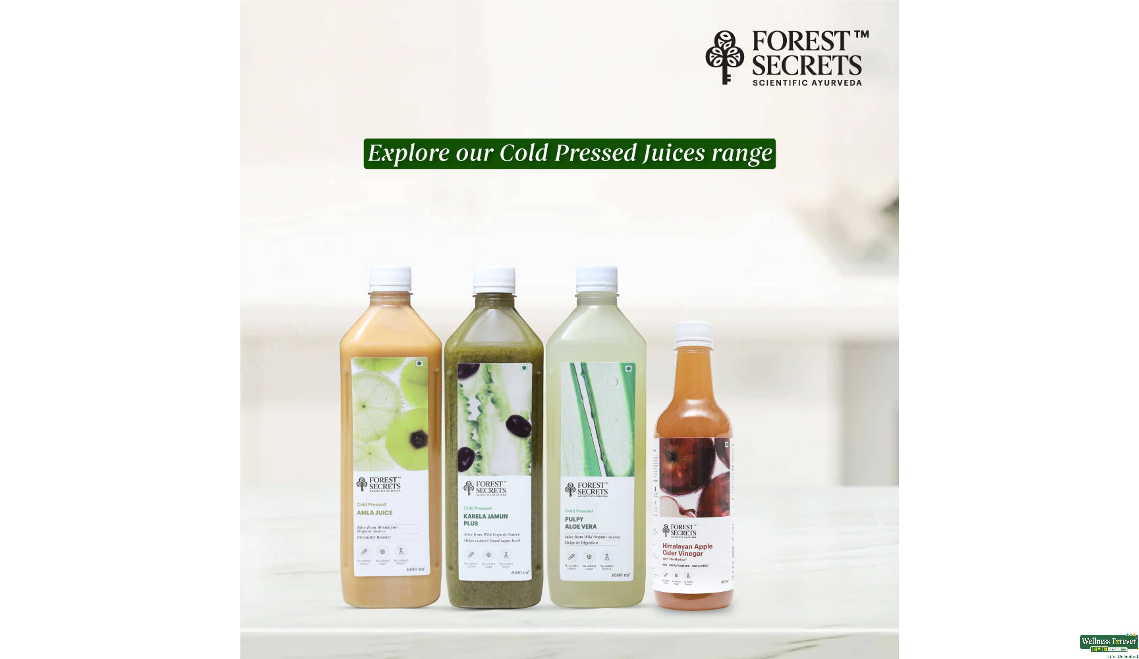 FORESTSECRETS HIMALAYAN APPLE CIDER VINEGAR 500 ML- 5, 500ML, null