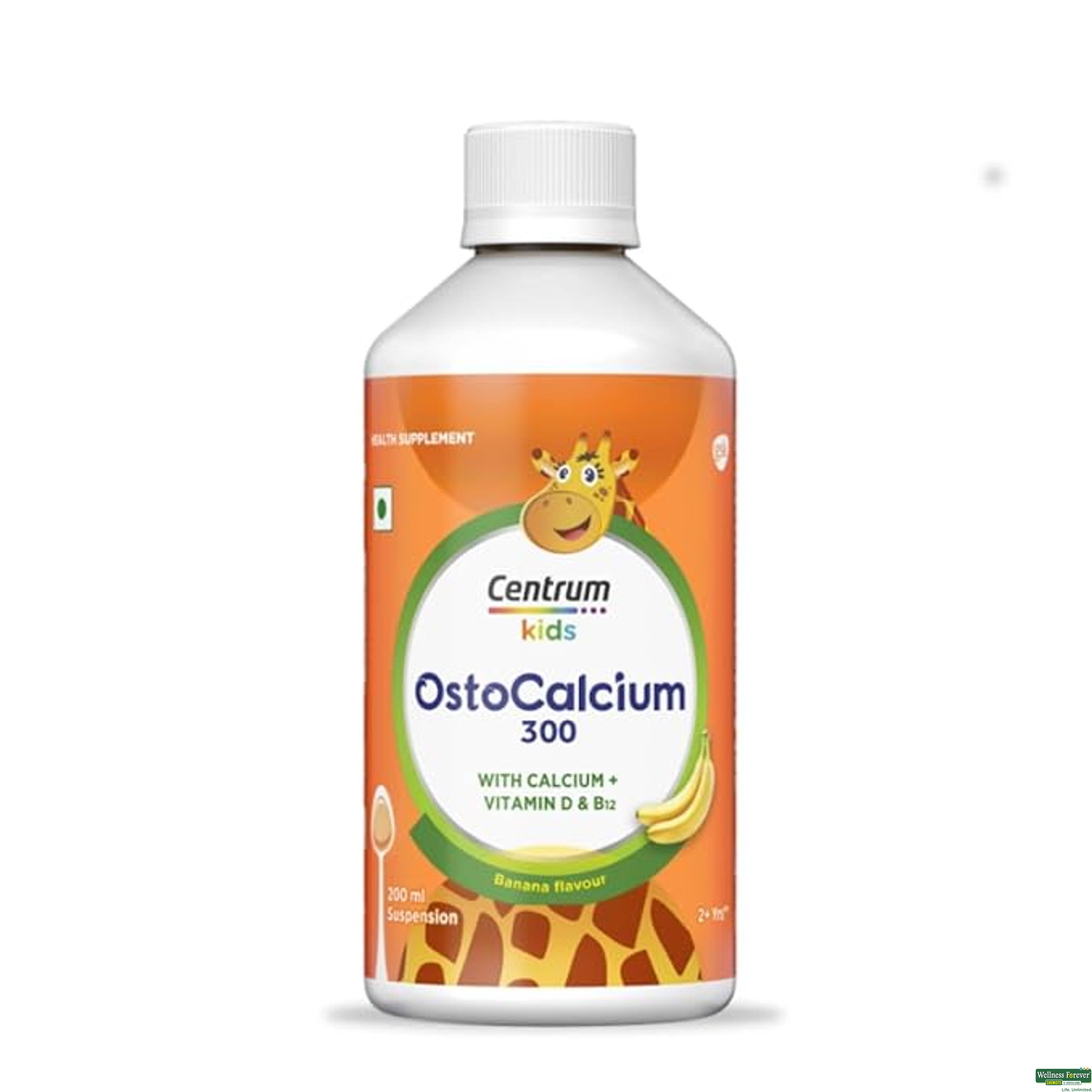 CENTRUM KIDS OSTOCALCIUM 300 SYP 200ML-image