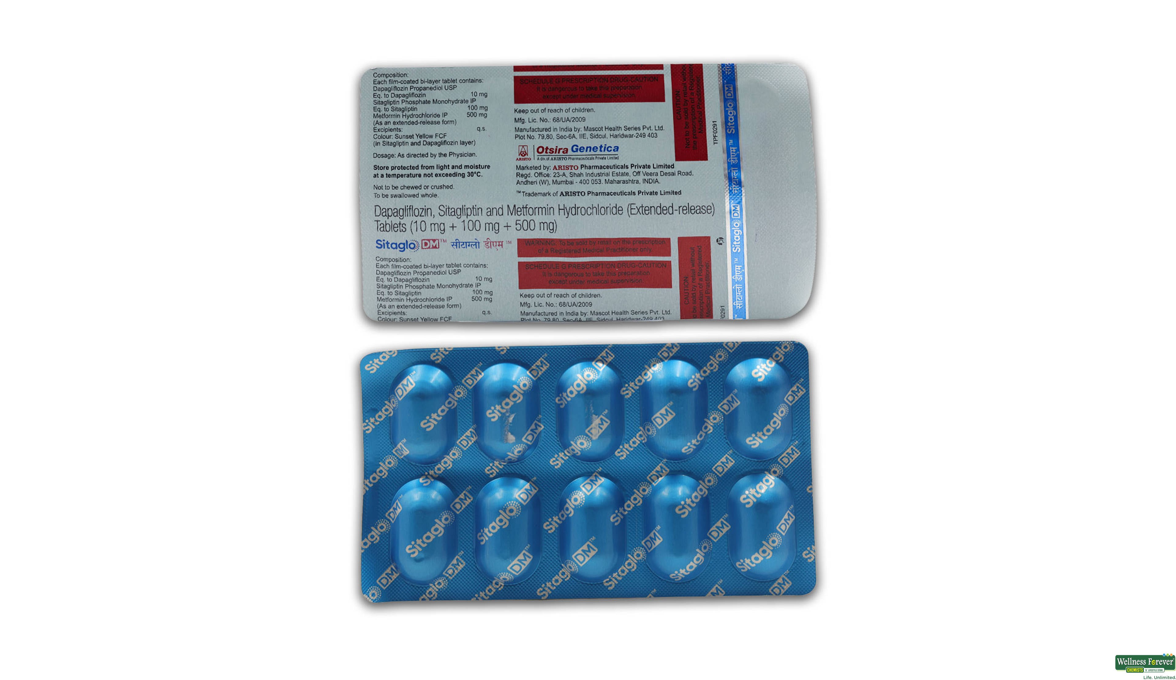 SITAGLO DM 10TAB- 1, 10TAB, null