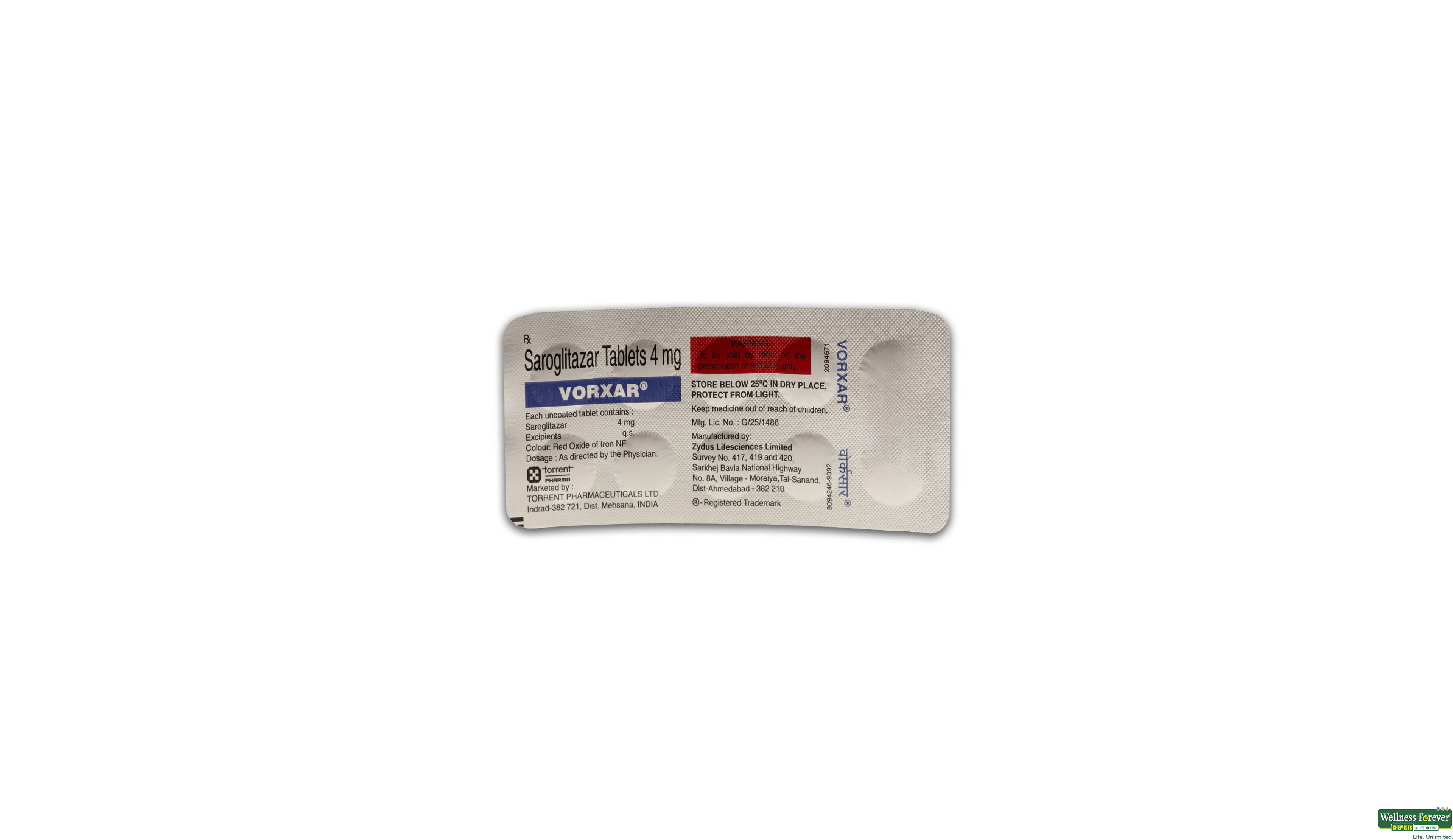 VORXAR 4MG 10TAB- 2, 10TAB, null
