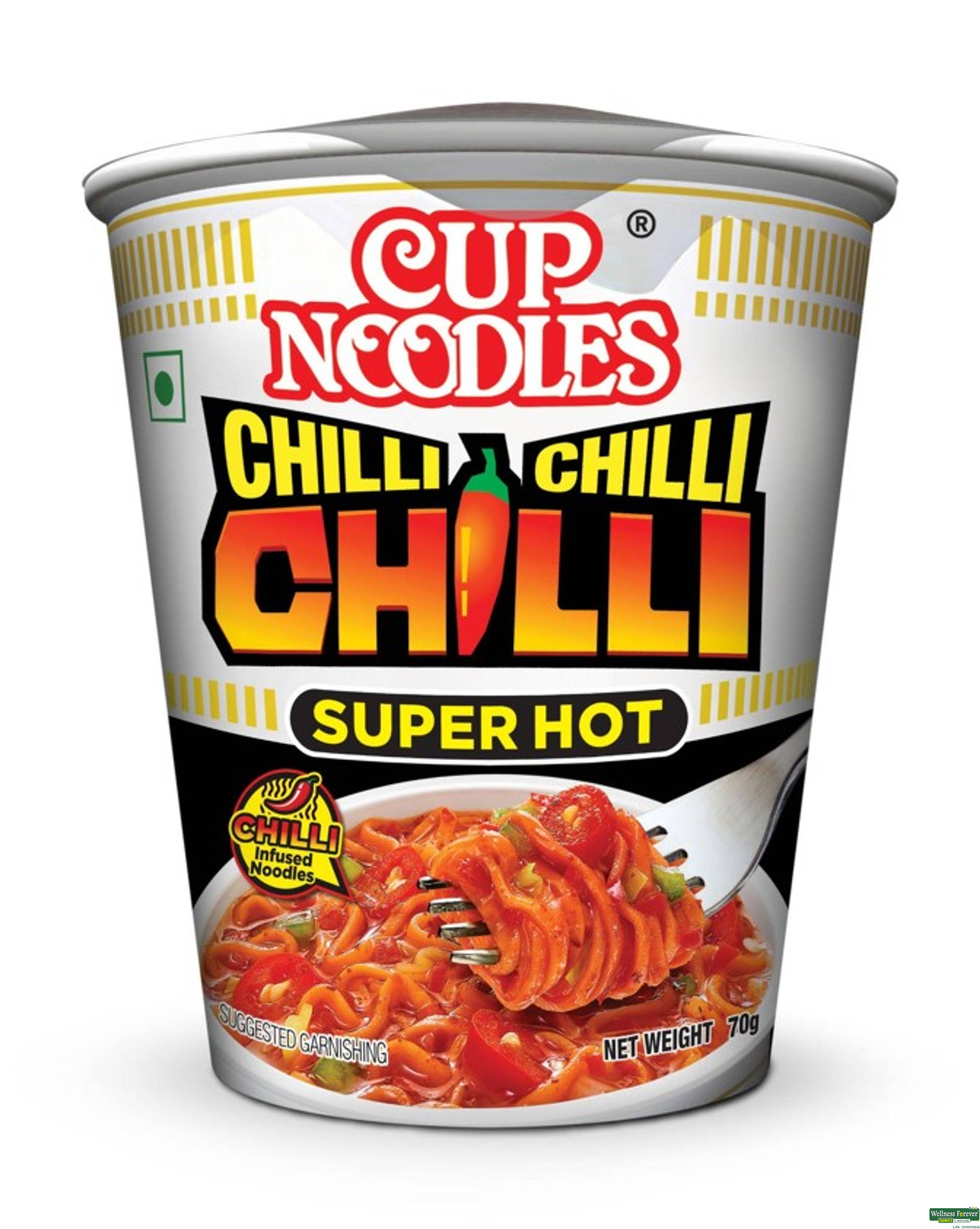 NISSIN CUP NOODLES CHILLI SUPER HOT NOODLES 70G-image