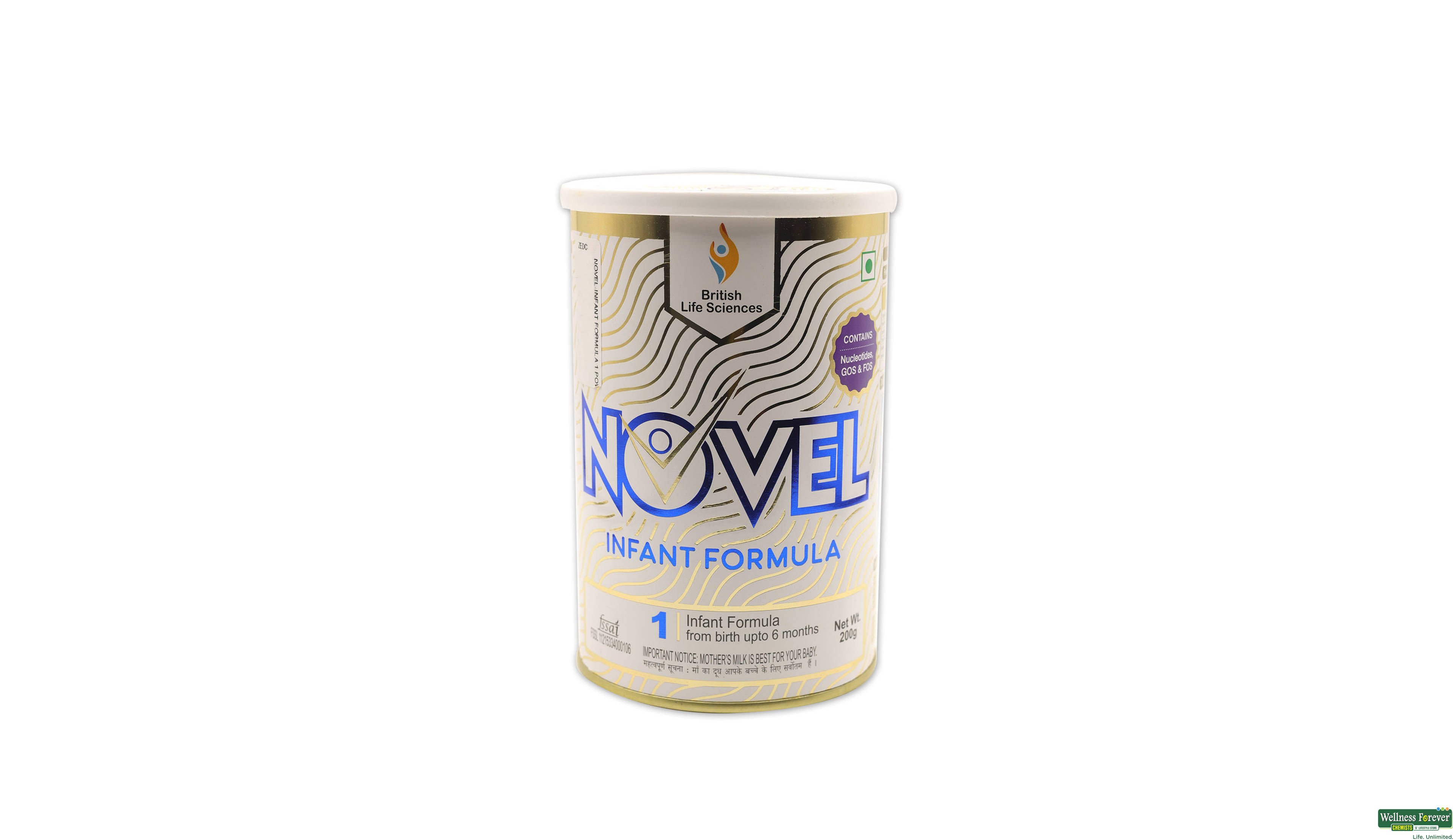 NOVEL INFANT FORMULA 1 POW 200GM- 1, 200GM, null
