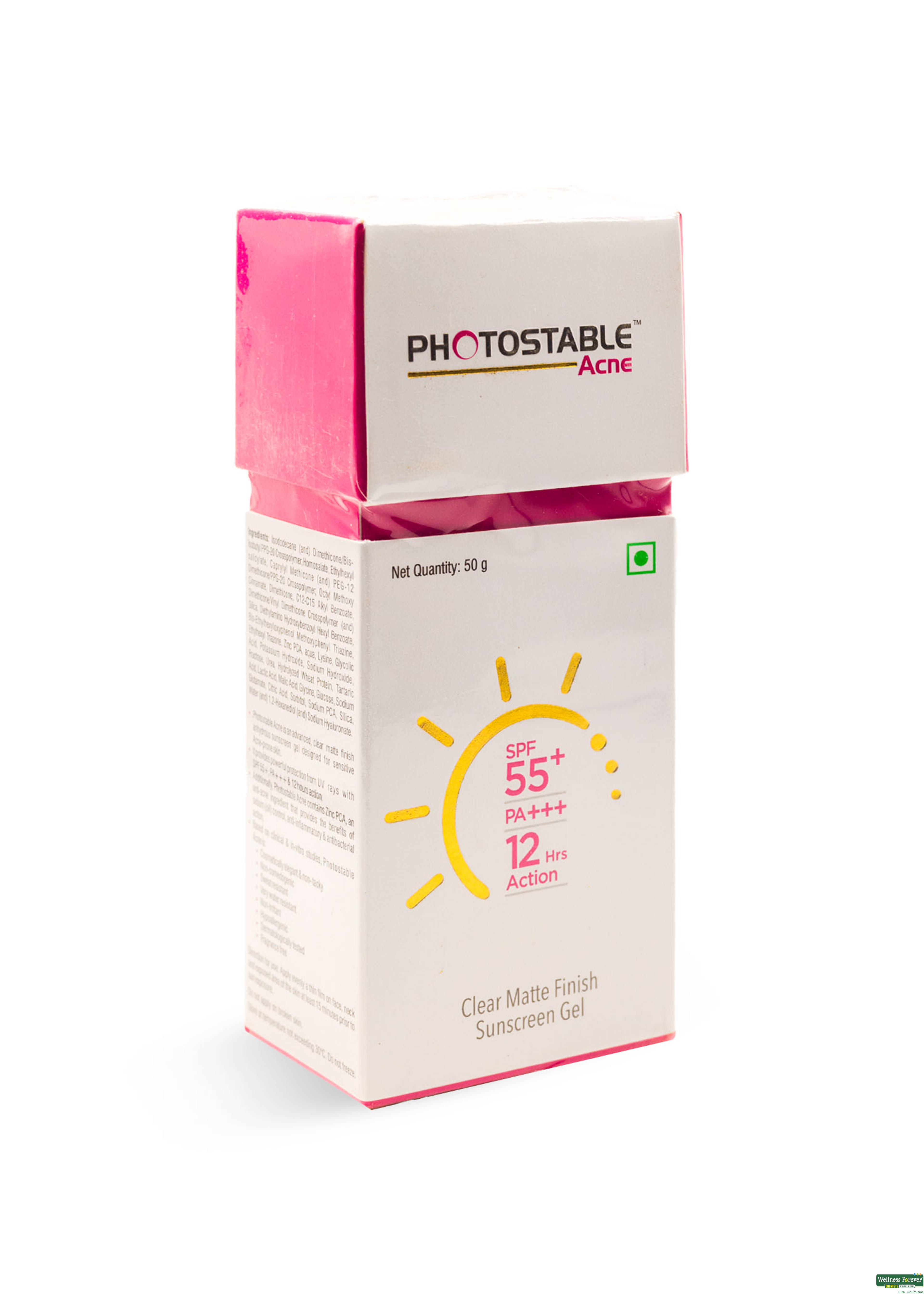 Photos Tabletsle Acne Spf55 Sunscreen Gel 50G-image