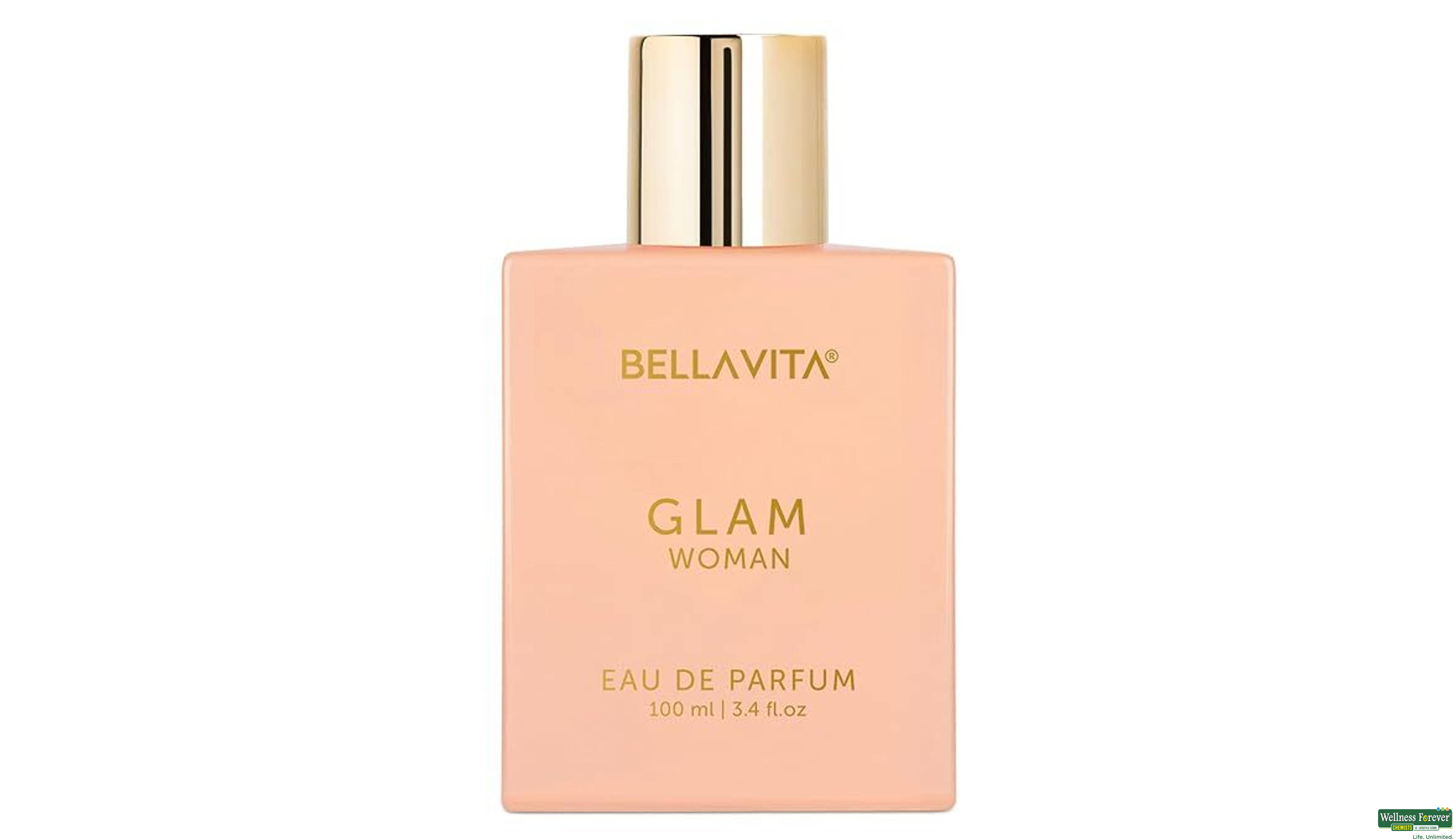 BELLA VITA GLAM WOMAN EDP 100 ML- 1, 1PC, null