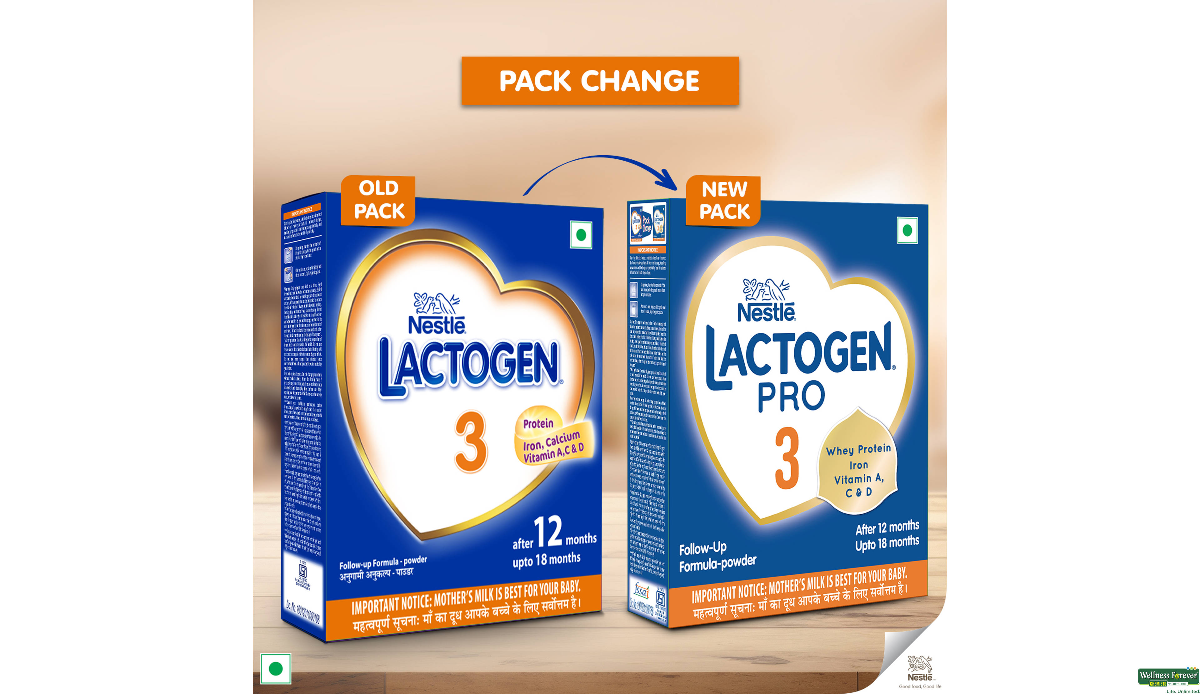 LACTOGEN PRO 3 400GM- 2, 400GM, null