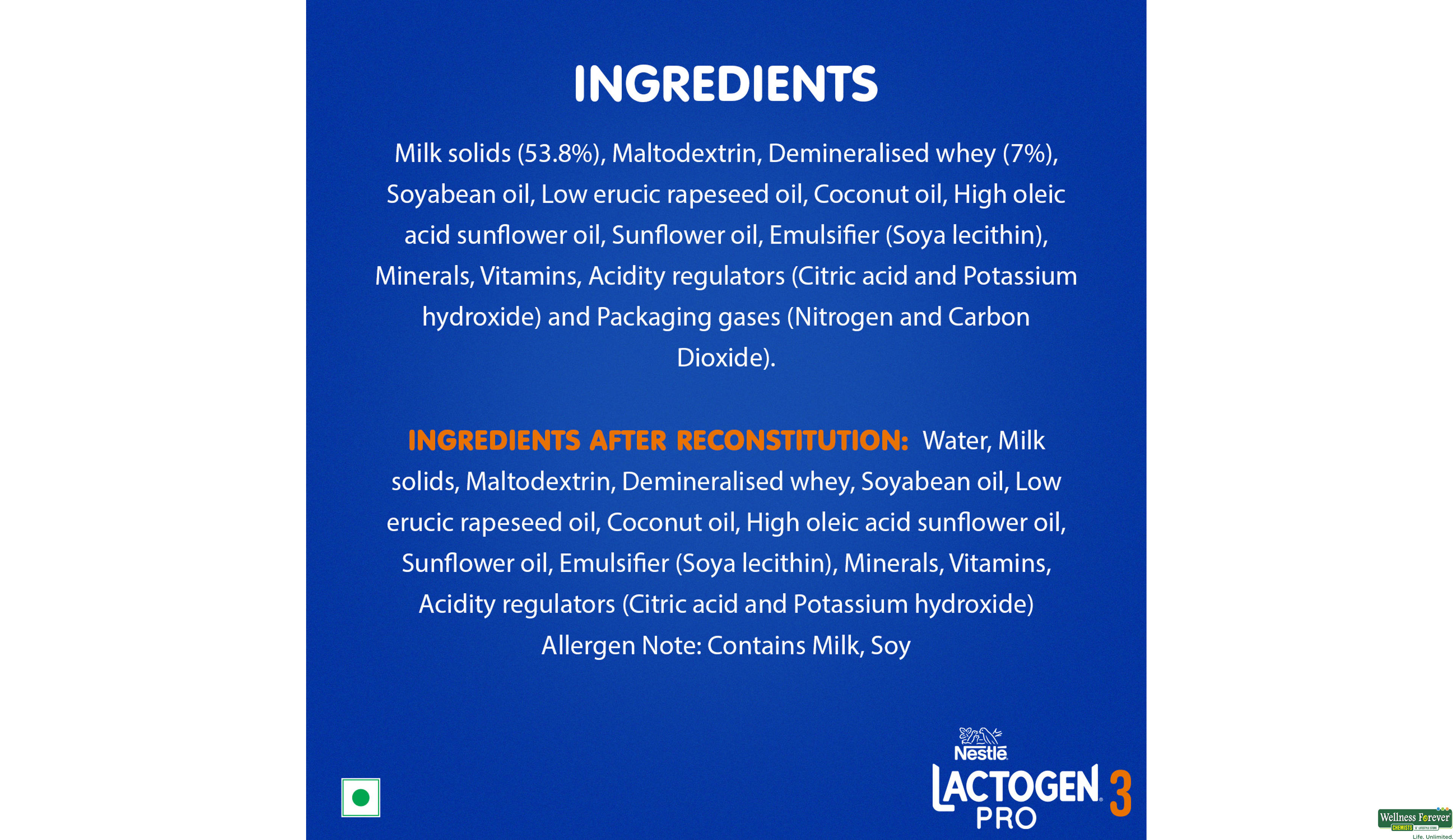 LACTOGEN PRO 3 400GM- 5, 400GM, null
