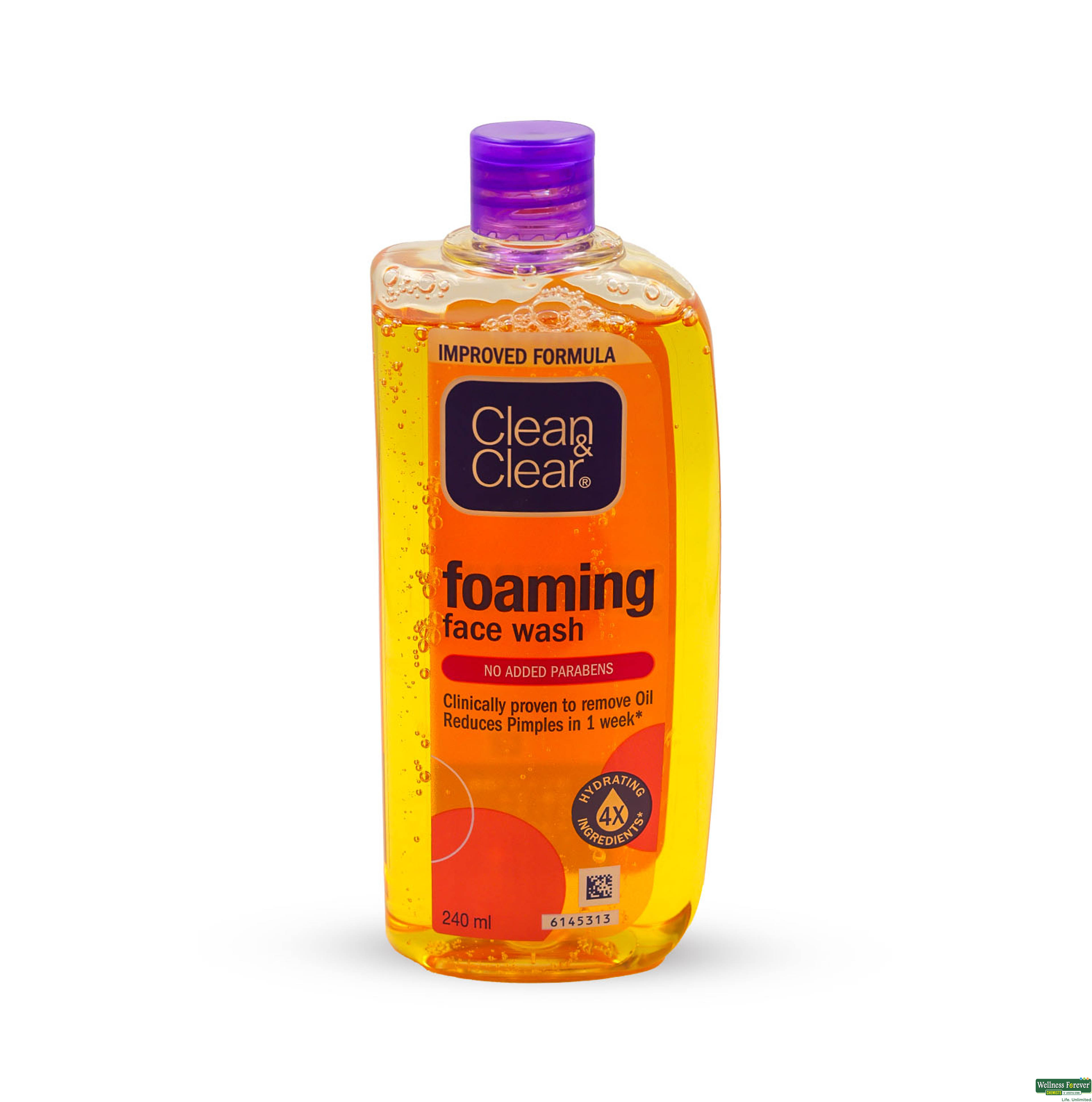 Clean & Care Faming Face Wash 240ml-image