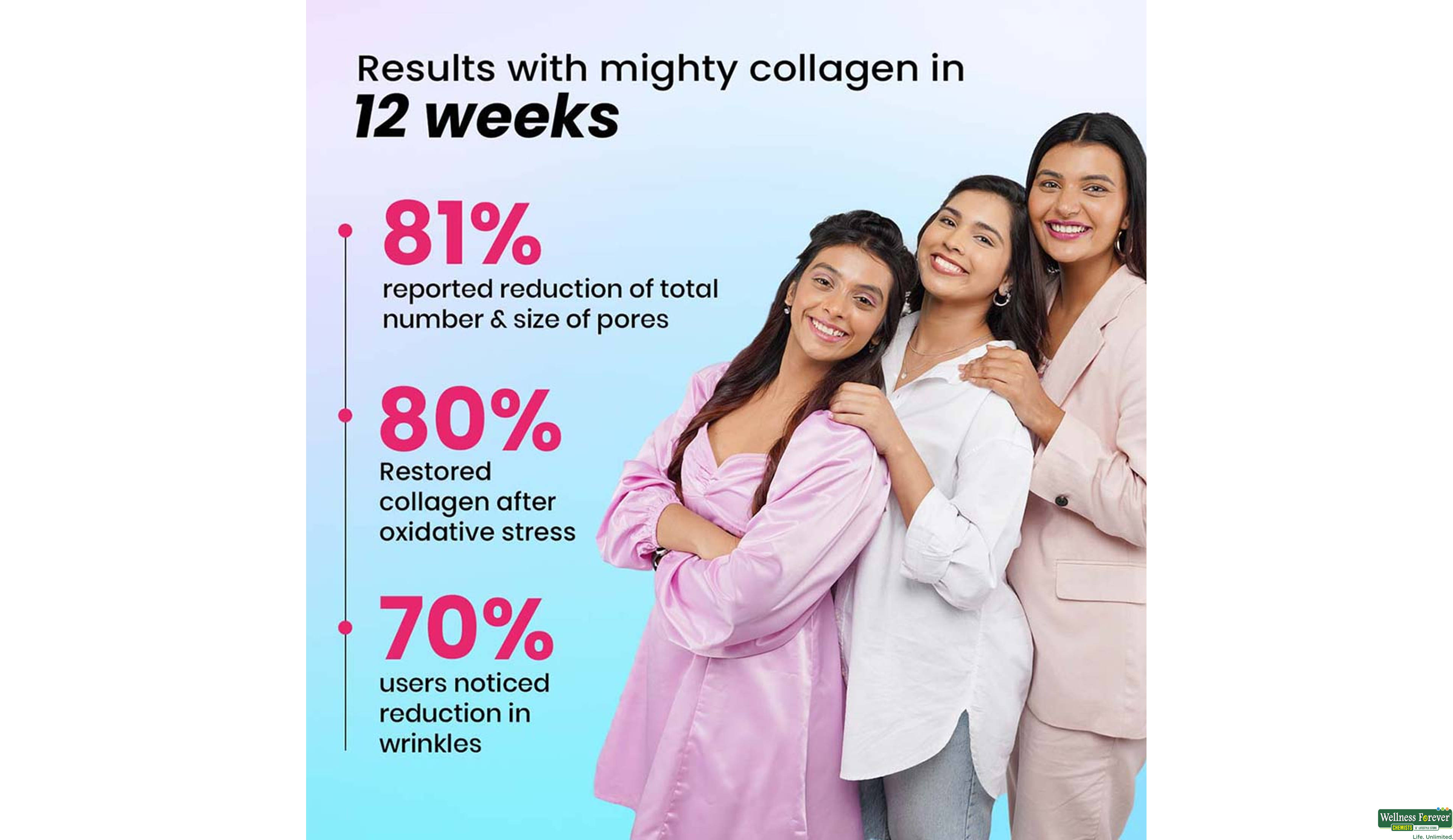 CHICNUTRIX MIGHTY COLLAGEN 8000MG 237.5GM- 10, 237.5GM, null