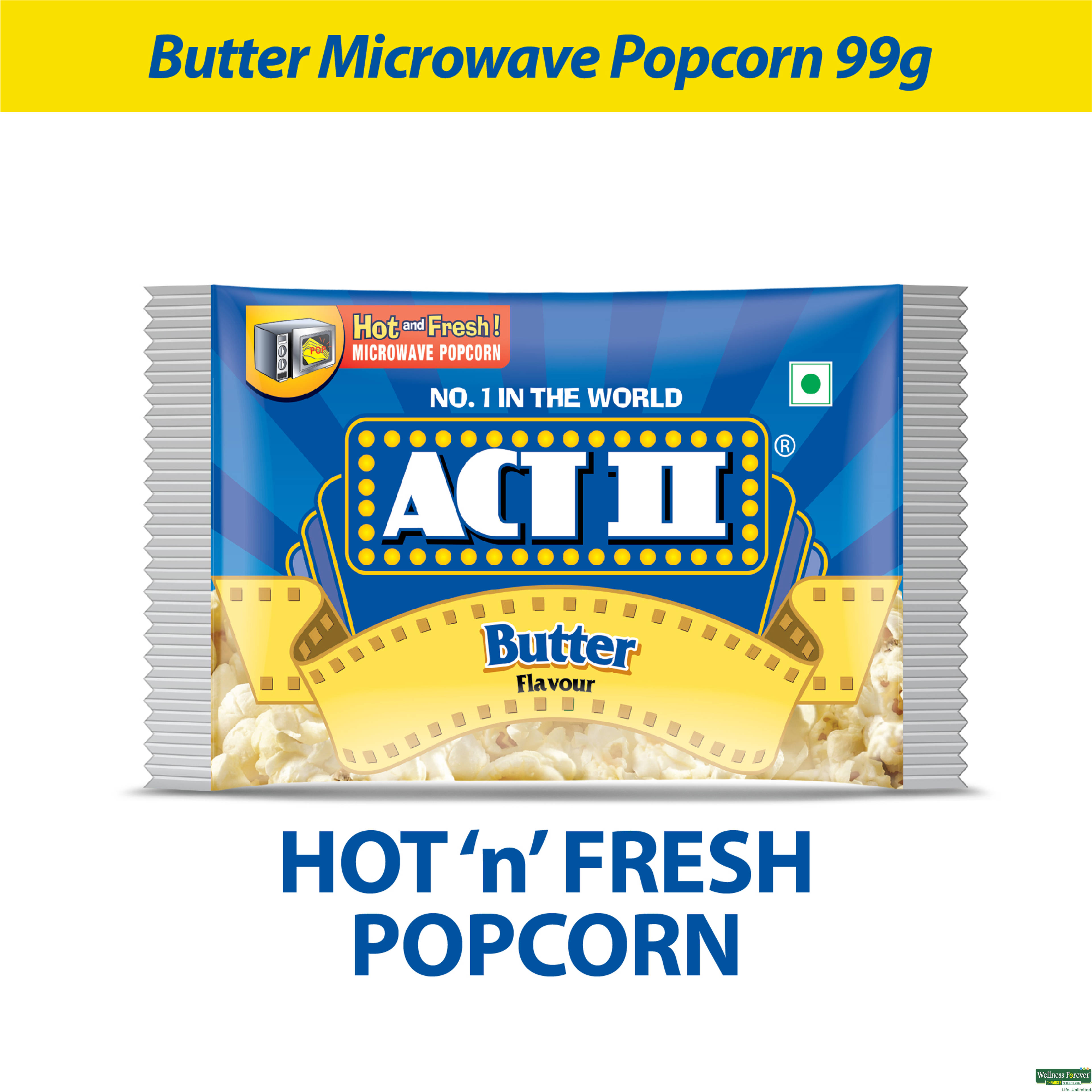 ACT II POPCORN MICROWAVE BUTTER 99 GM-image