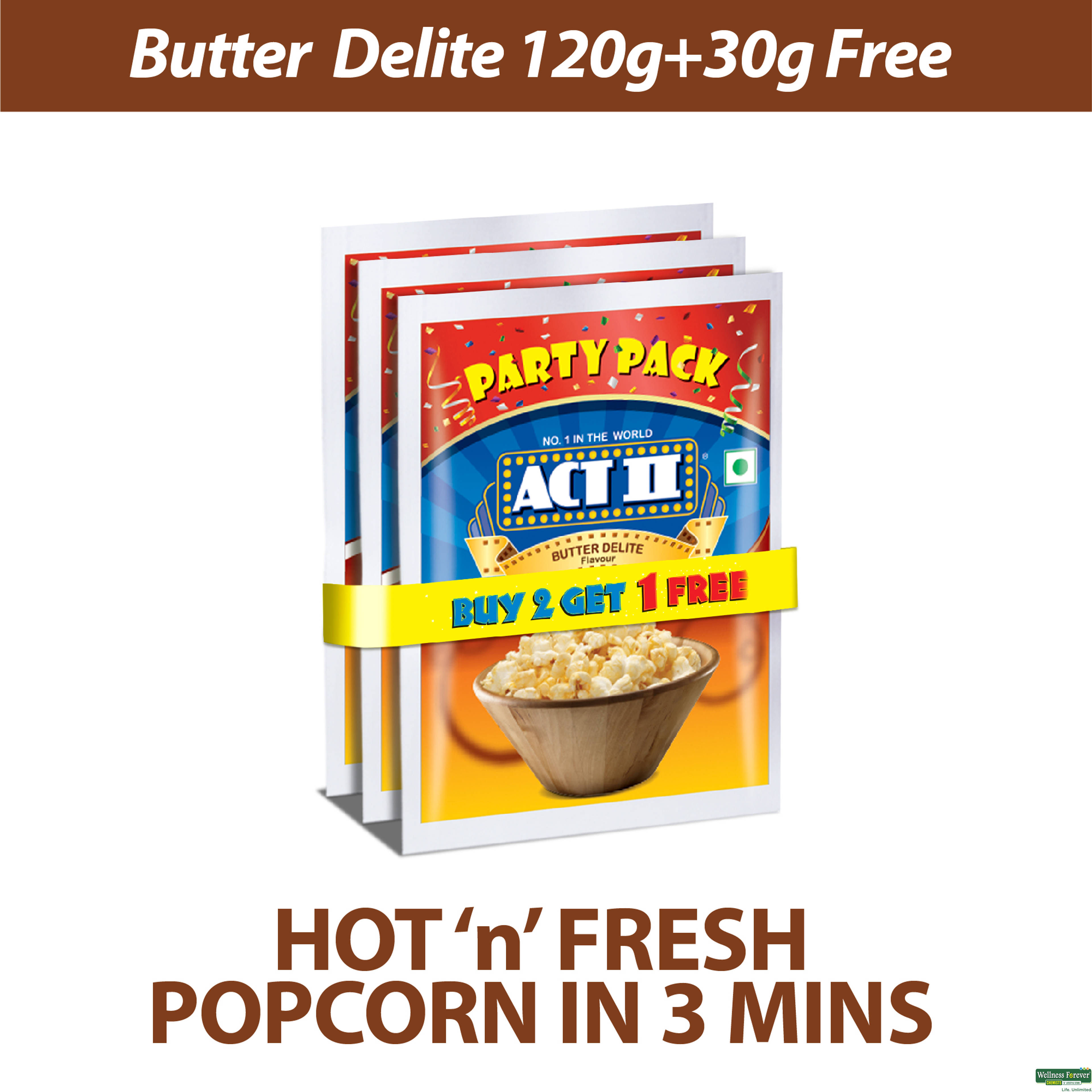 Act II IPC Butter Deliteb2G1(120G+30Gfree)-image