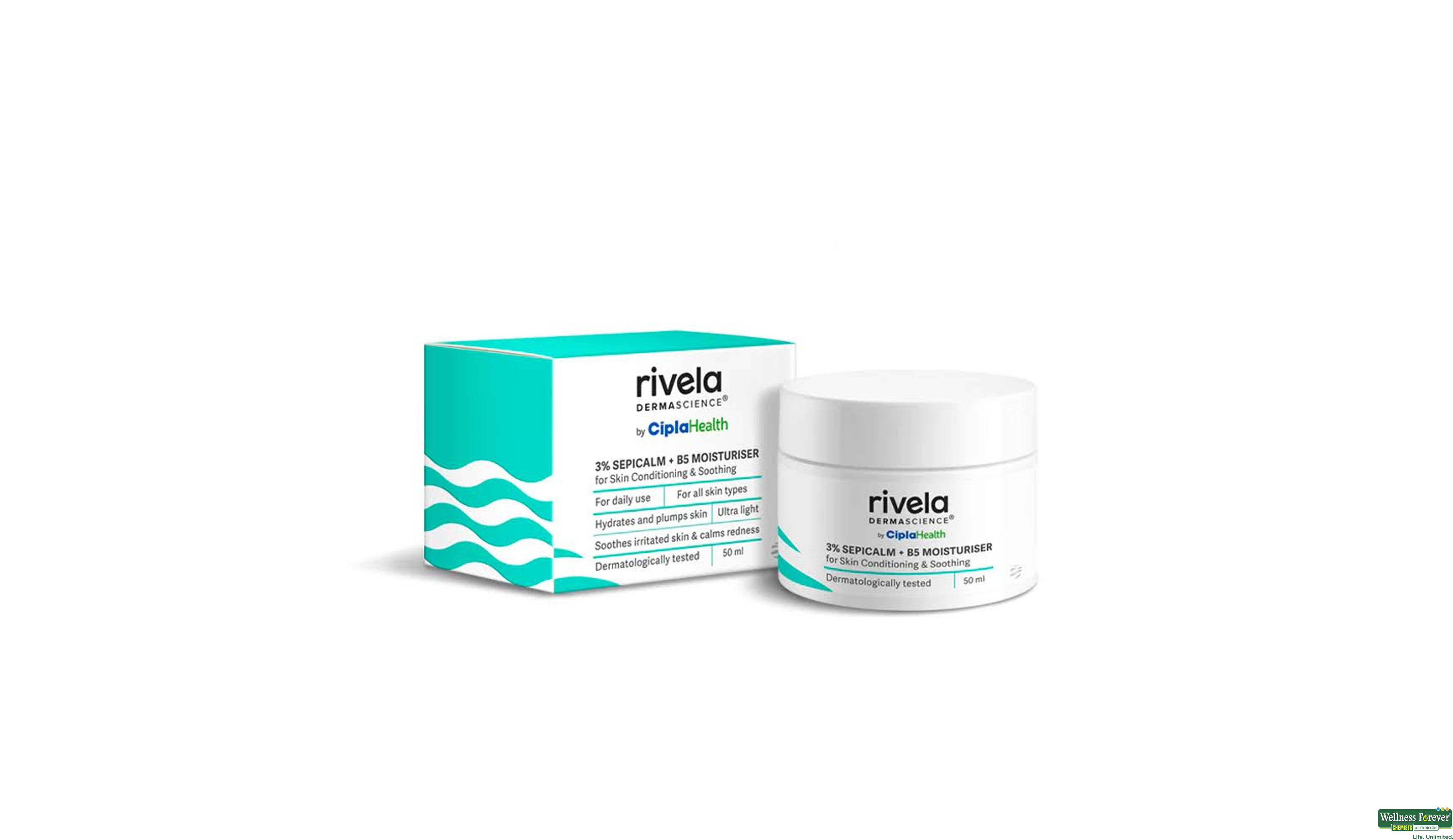 RIVELA 3% SEPICALM+ OAT MOISTURISER 50ML- 1, 50ML, null